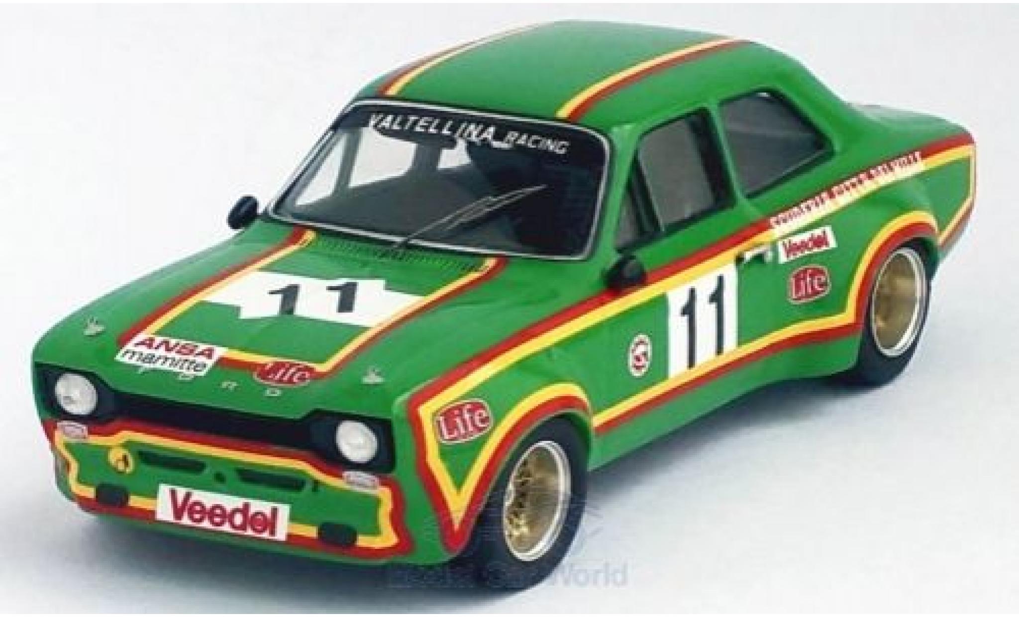 Ford Escort 1/43 Trofeu MK I No.11 Valtellina Racing Monza 1975 A.Merzario diecast model cars