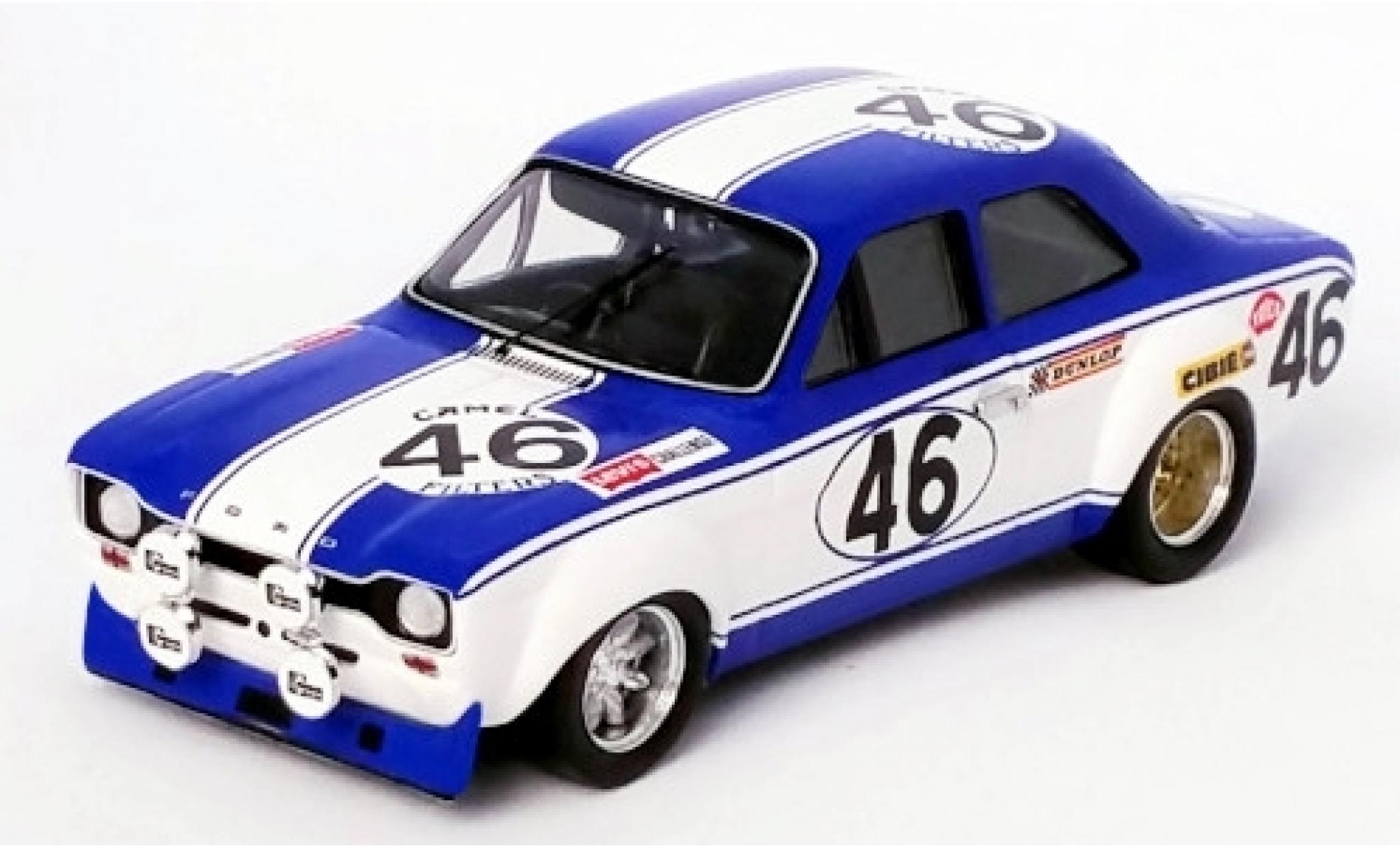 Ford Escort 1/43 Trofeu MK1 RHD No.46 24h Spa Francorchamps 1972 H.Menzel/D.Matthews diecast model cars