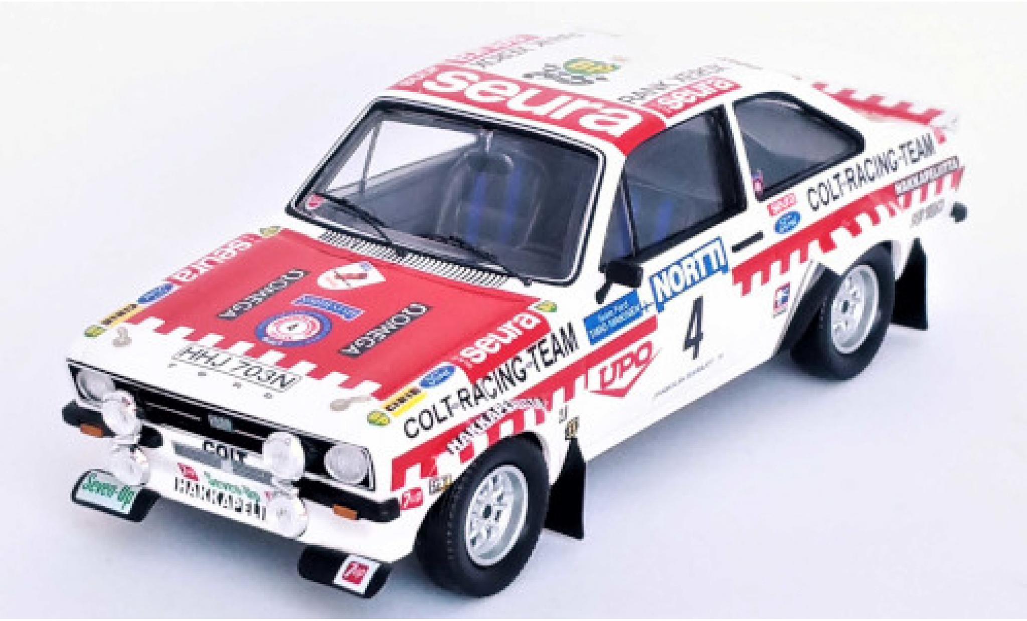 Ford Escort 1/43 Trofeu MkII No.4 Colt Racing Team 1000 Lakes Rally 1975 T.Makinen/H.Liddon diecast model cars