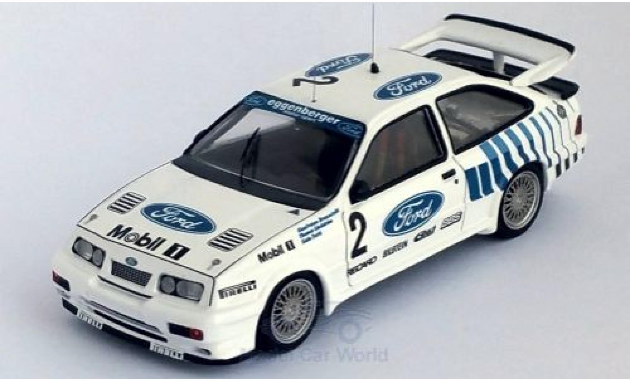 Ford Sierra 1/43 Trofeu RS 500 Cosworth No.2 Eggenberger Mobil 1 24h N&uuml;rburgring 1989 G.Brancatelli/T.Lindstr&ouml;m/A.Ferte diecast model cars