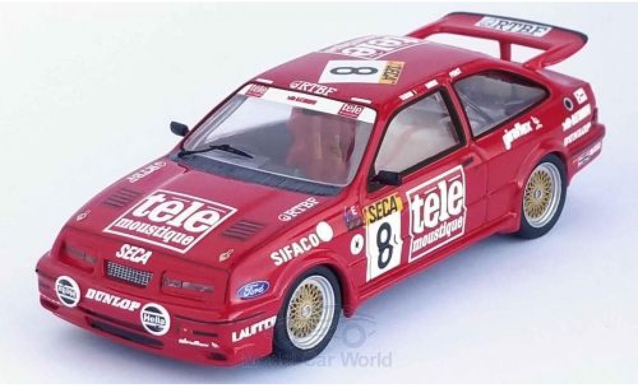 Ford Sierra 1/43 Trofeu RS Cosworth RHD No.8 tele moustique 24h Spa 1987 A.Rouse/T.Tassin/W.Percy diecast model cars