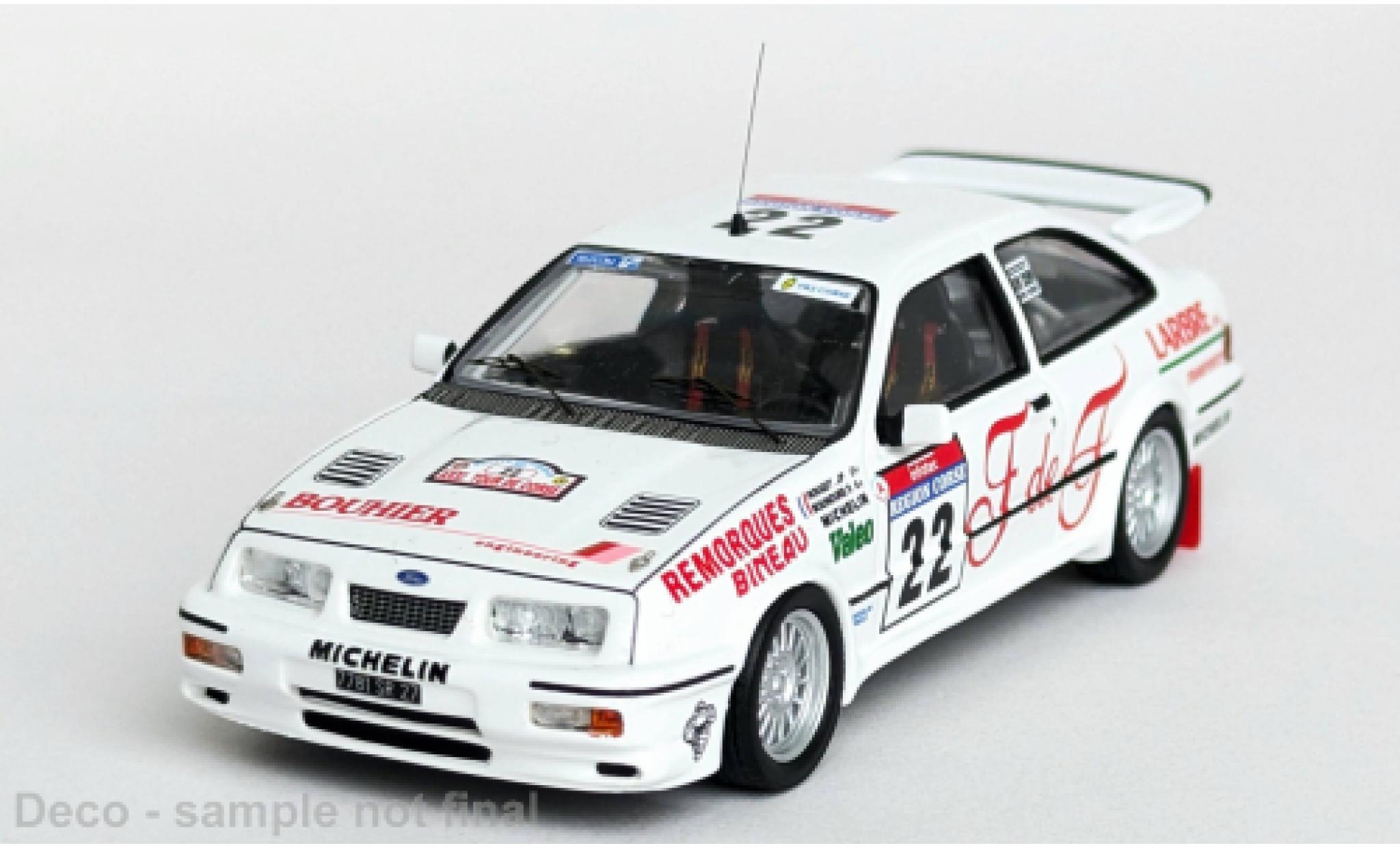 Ford Sierra 1/43 Trofeu RS Cosworth Tour de Corse 1987 #22 1:43 diecast model cars