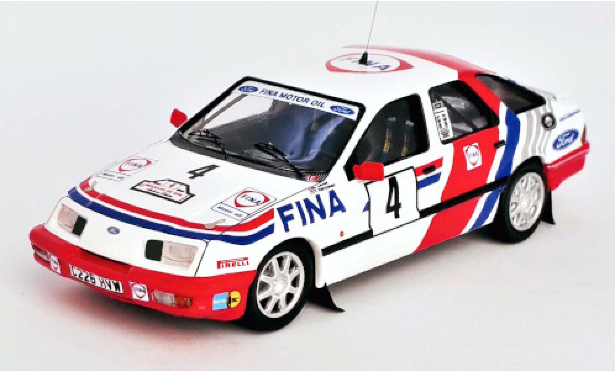 Ford Sierra 1/43 Trofeu XR 4x4 No.4 Fina Boucles de Spa 1988 M.Lovell/T.Harryman diecast model cars