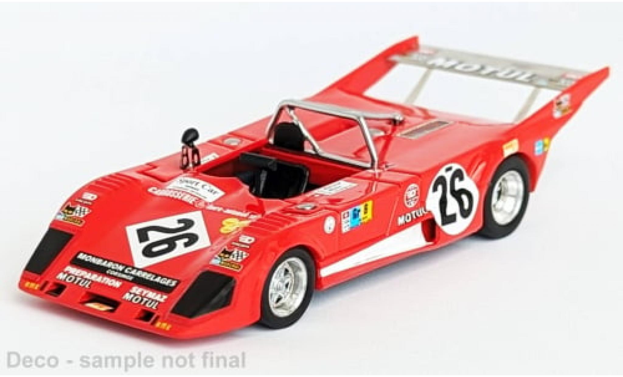 Lola T296 1/43 Trofeu RHD No.26 24h Le Mans 1978 1:43 diecast model cars