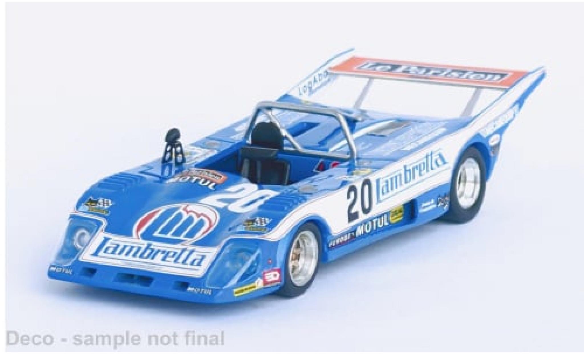 Lola T298 1/43 Trofeu RHD No.20 24h Le Mans 1979 1:43 diecast model cars