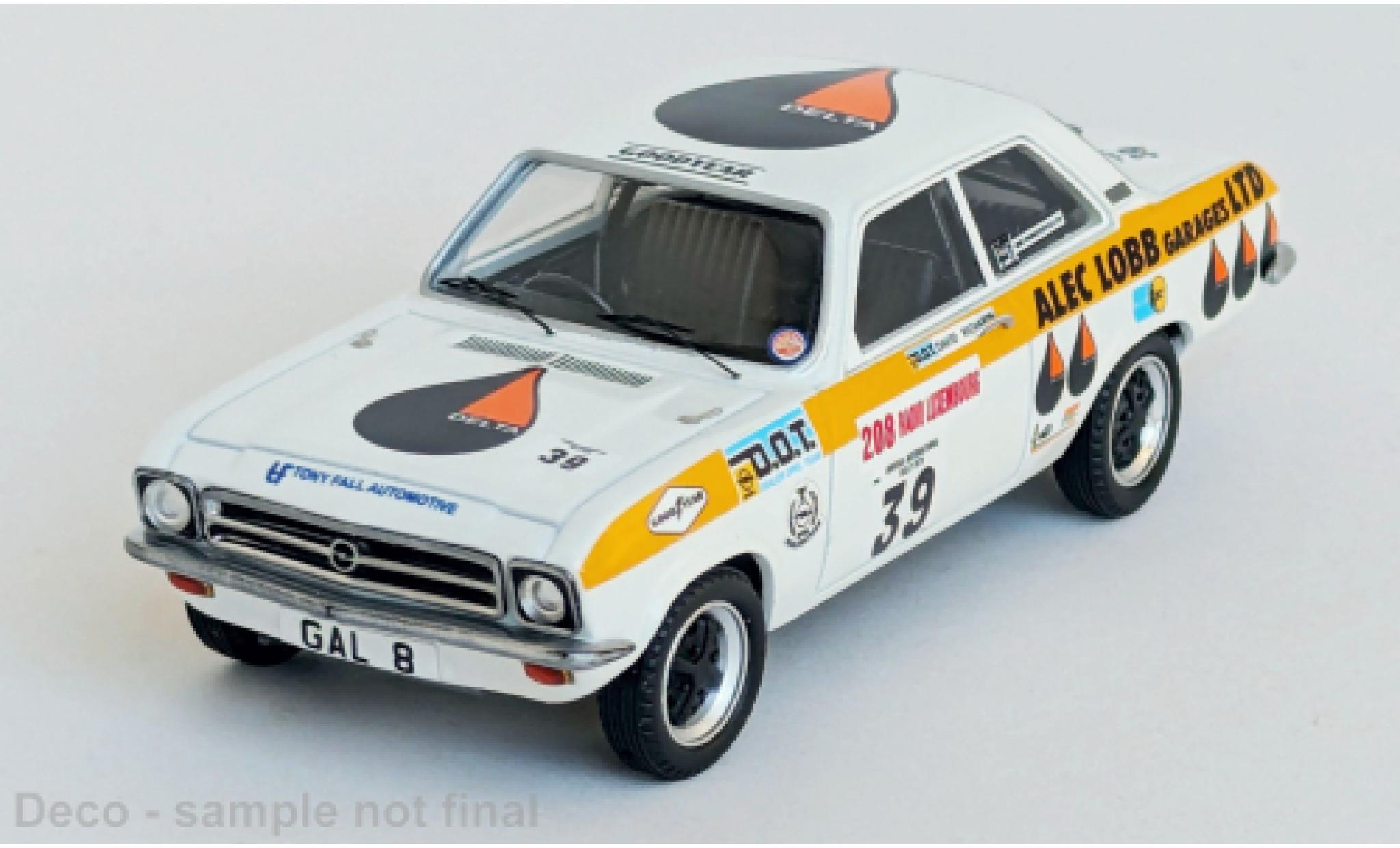 Opel Ascona 1/43 Trofeu 1904 SR Donegal International Rally 1975 #39 1:43 diecast model cars