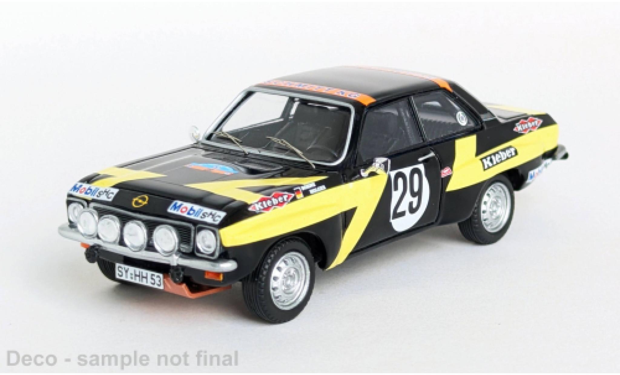Opel Ascona 1/43 Trofeu Rally Baltic 1975 #29 1:43 diecast model cars