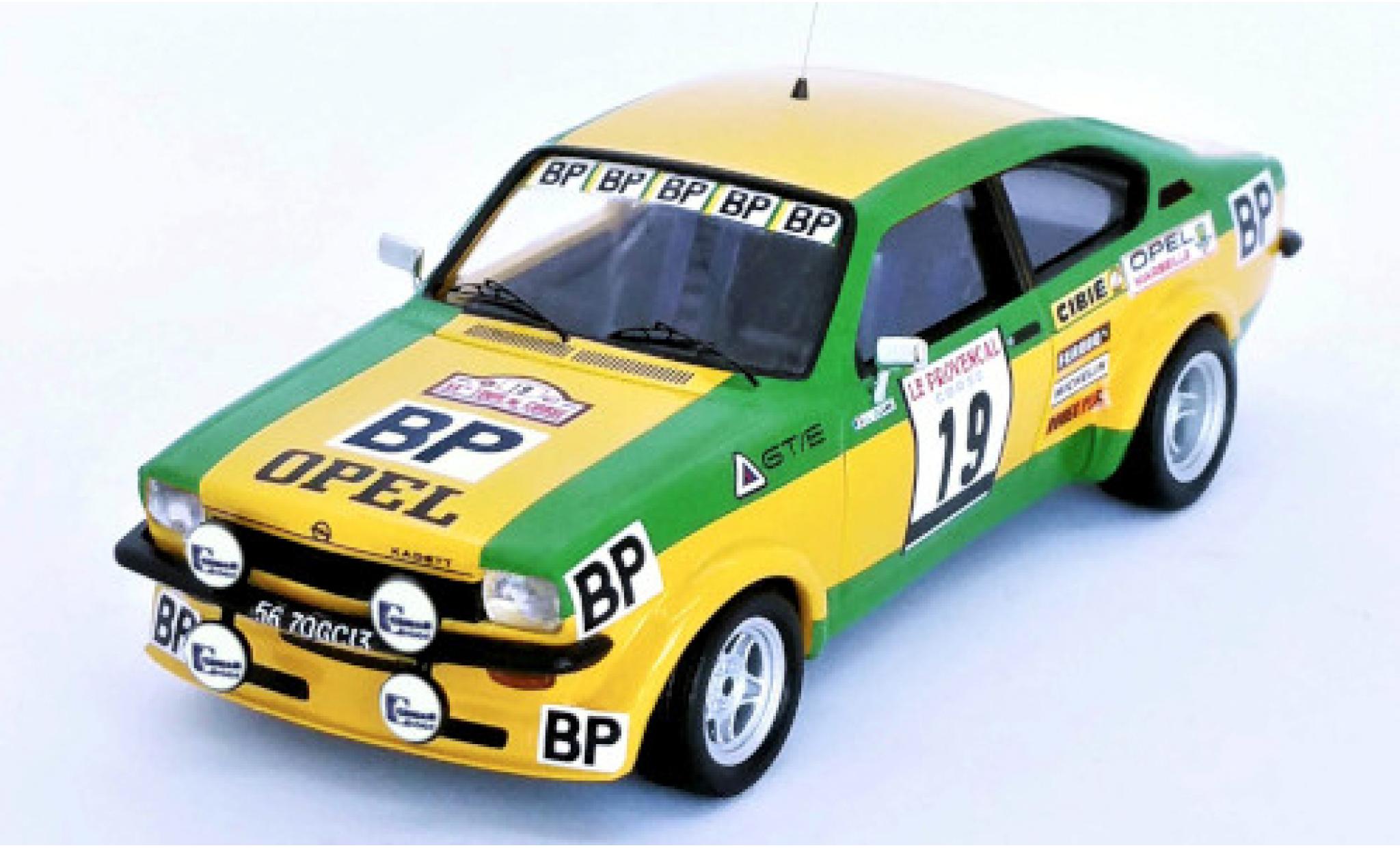 Opel Kadett 1/43 Trofeu C GT/E No.19 BP Rally WM Tour de Corse 1976 J.L.Clarr/J-F.Fauchille diecast model cars