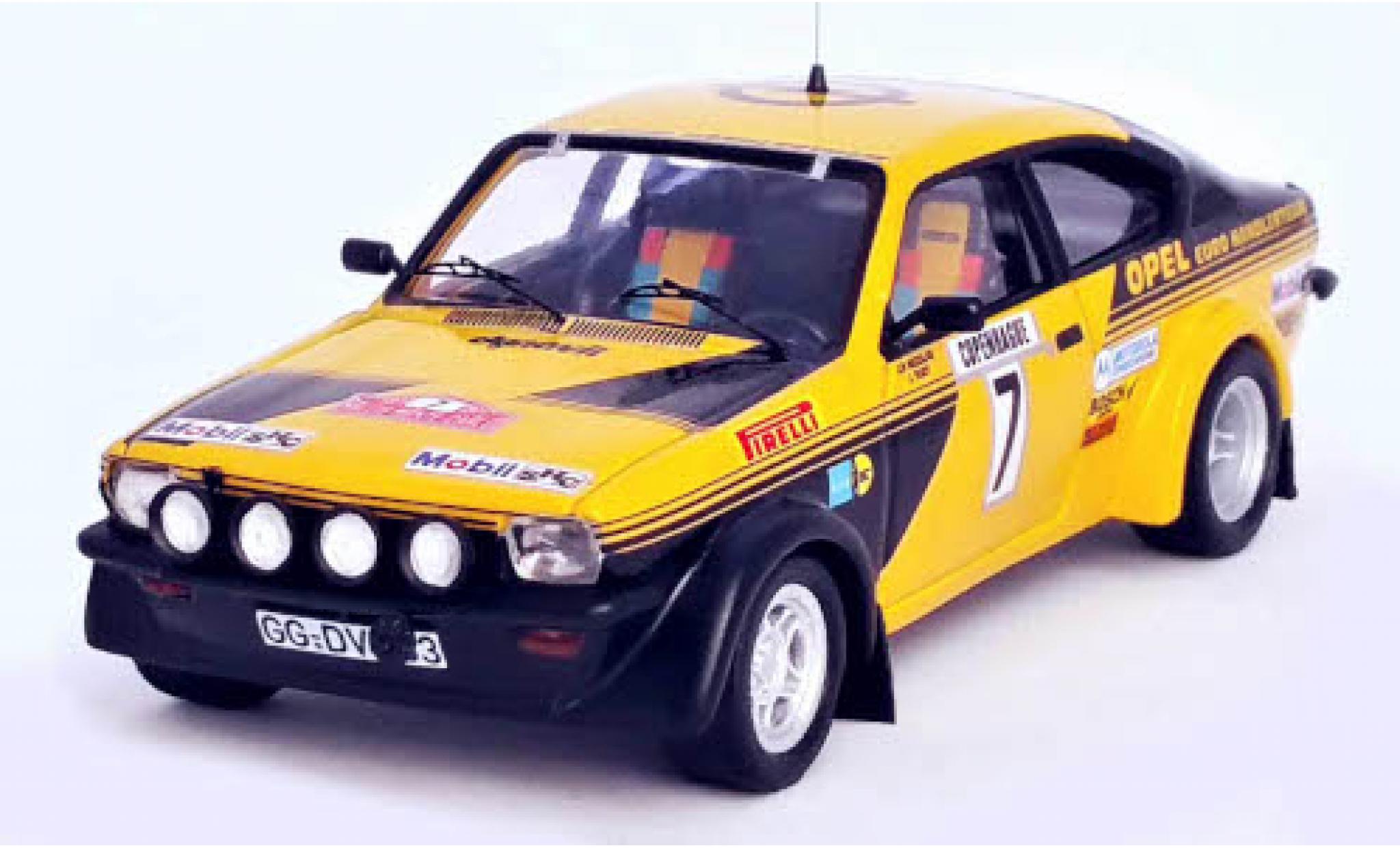 Opel Kadett 1/43 Trofeu GT/E No.7 Rally WM Rally Monte Carlo 1977 J-P.Nicolas/J.Todt diecast model cars