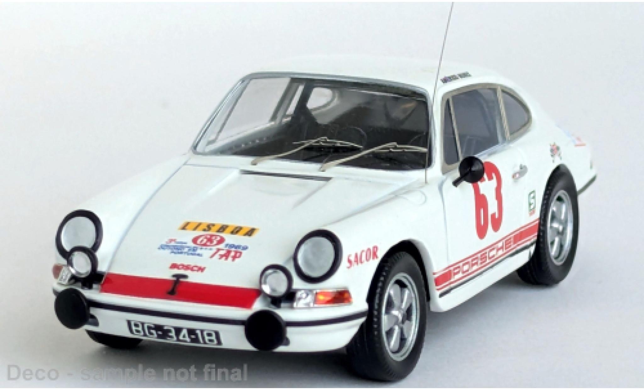 Porsche 911 1/43 Trofeu S Rally Tap 1969 #63 1:43 diecast model cars
