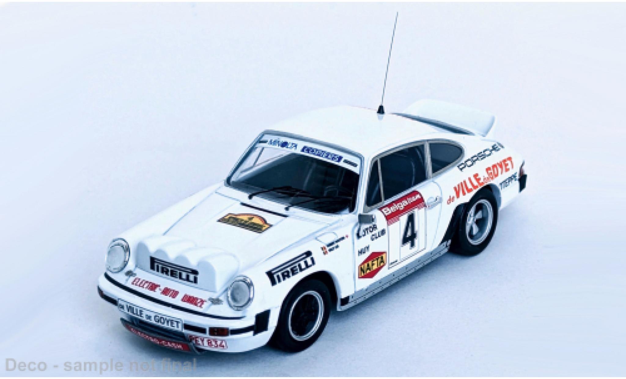 Porsche 930 1/43 Trofeu 911 SC Rally du Condroz 1983 #4 1:43 diecast model cars