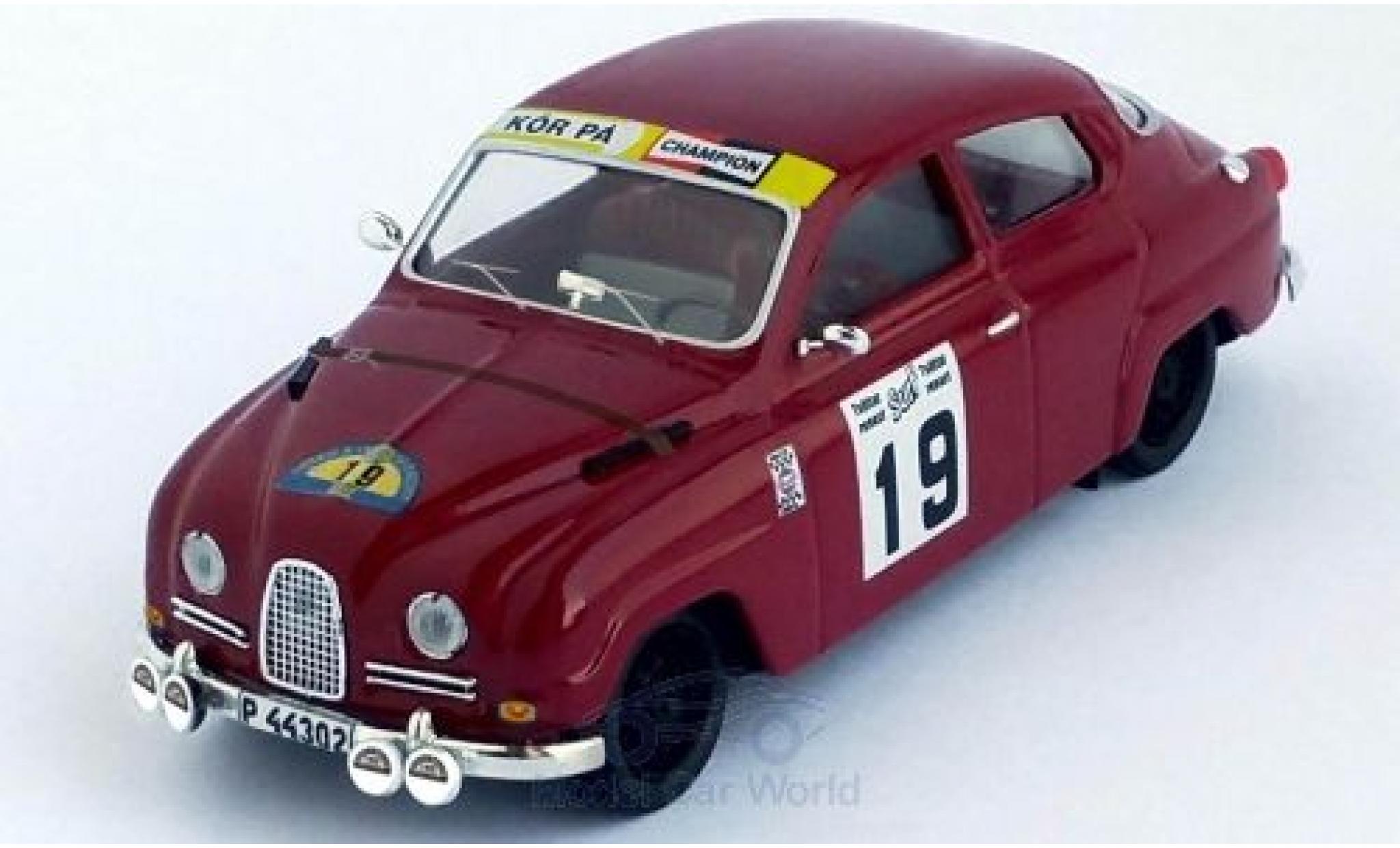 Saab 96 1/43 Trofeu No.19 Rally Schweden 16 A.Andersson/S.-O.Svedberg diecast model cars