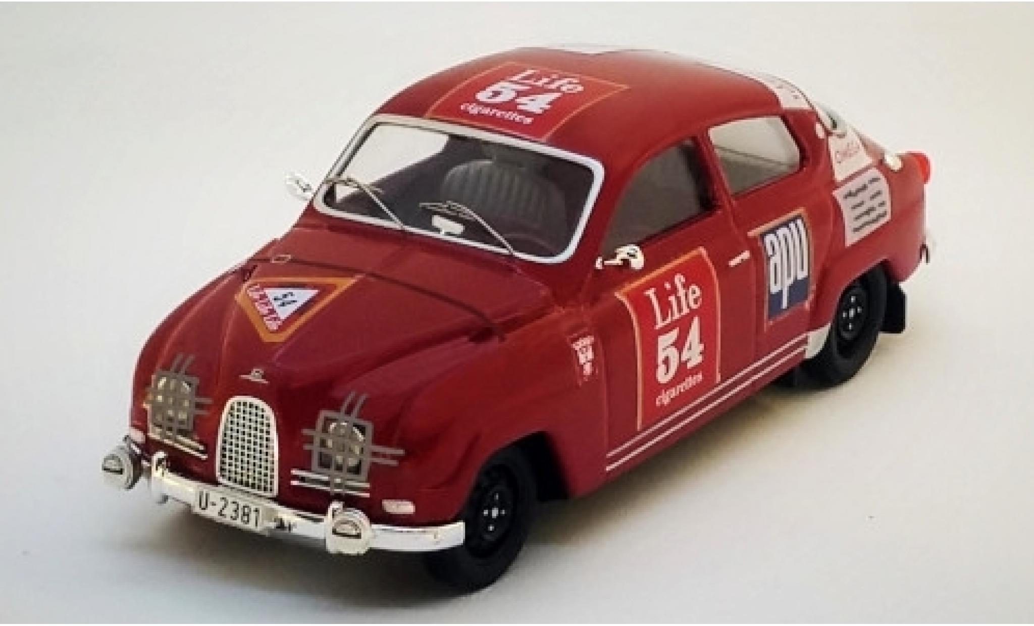 Saab 96 1/43 Trofeu No.54 1000 Lakes Rally 14 S.Lampinen/J.Ahava diecast model cars