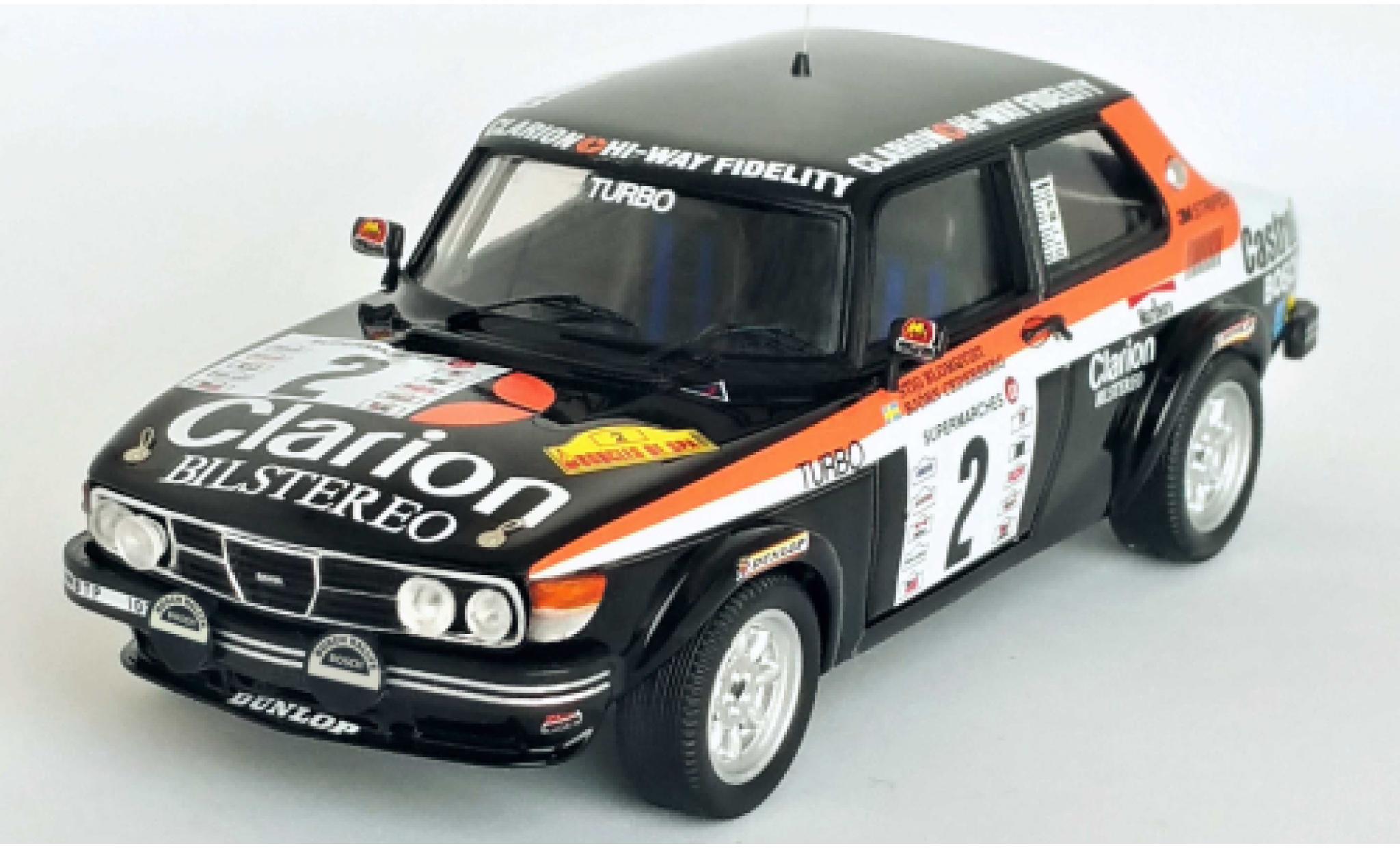 Saab 99 1/43 Trofeu No.2 Boucles de Spa 1980 S.Blomqvist/B.Cederberg diecast model cars