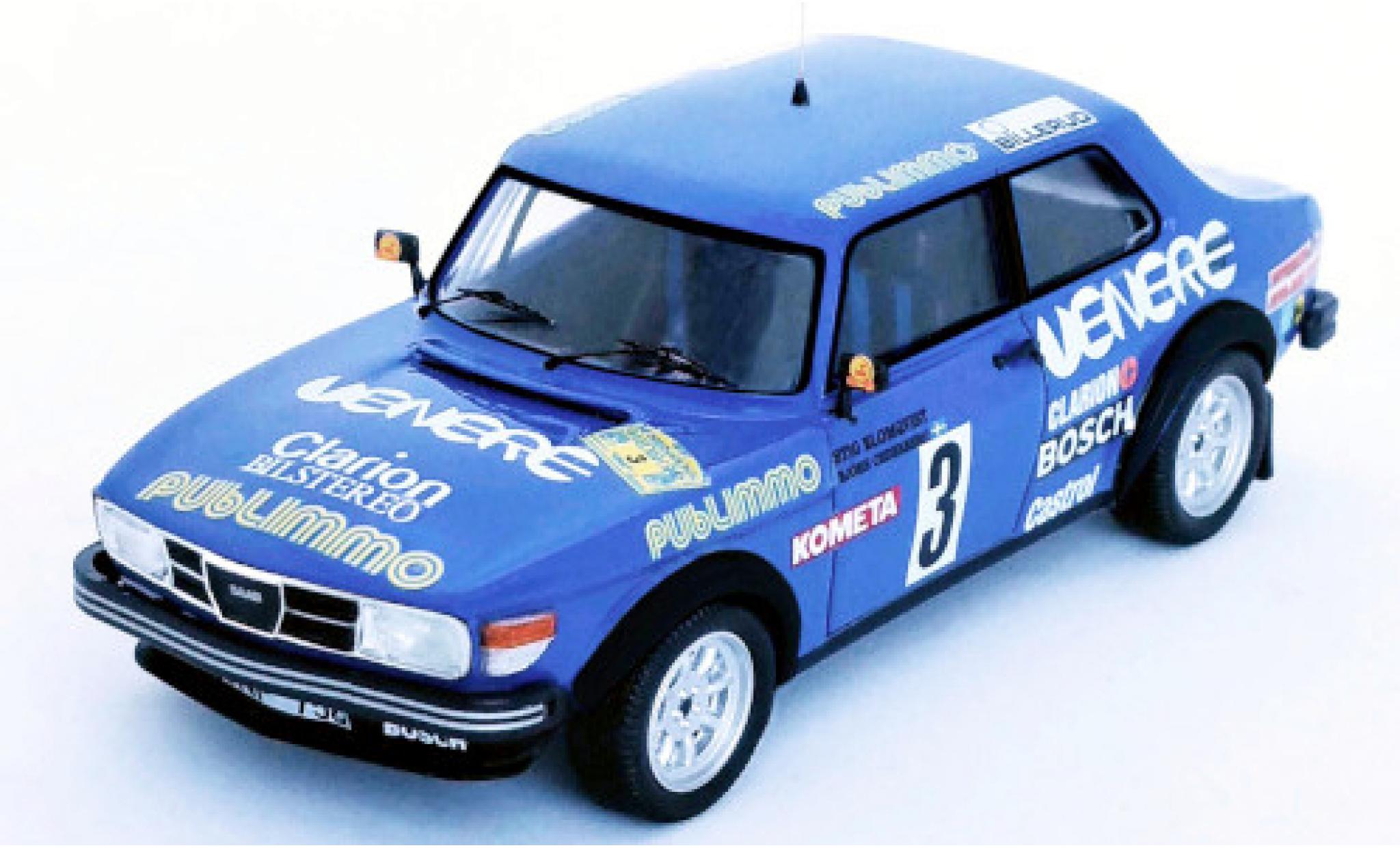 Saab 99 1/43 Trofeu No.3 Publimmo Rally WM Rally Schweden 1981 S.Blomqvist/B.Cederberg diecast model cars