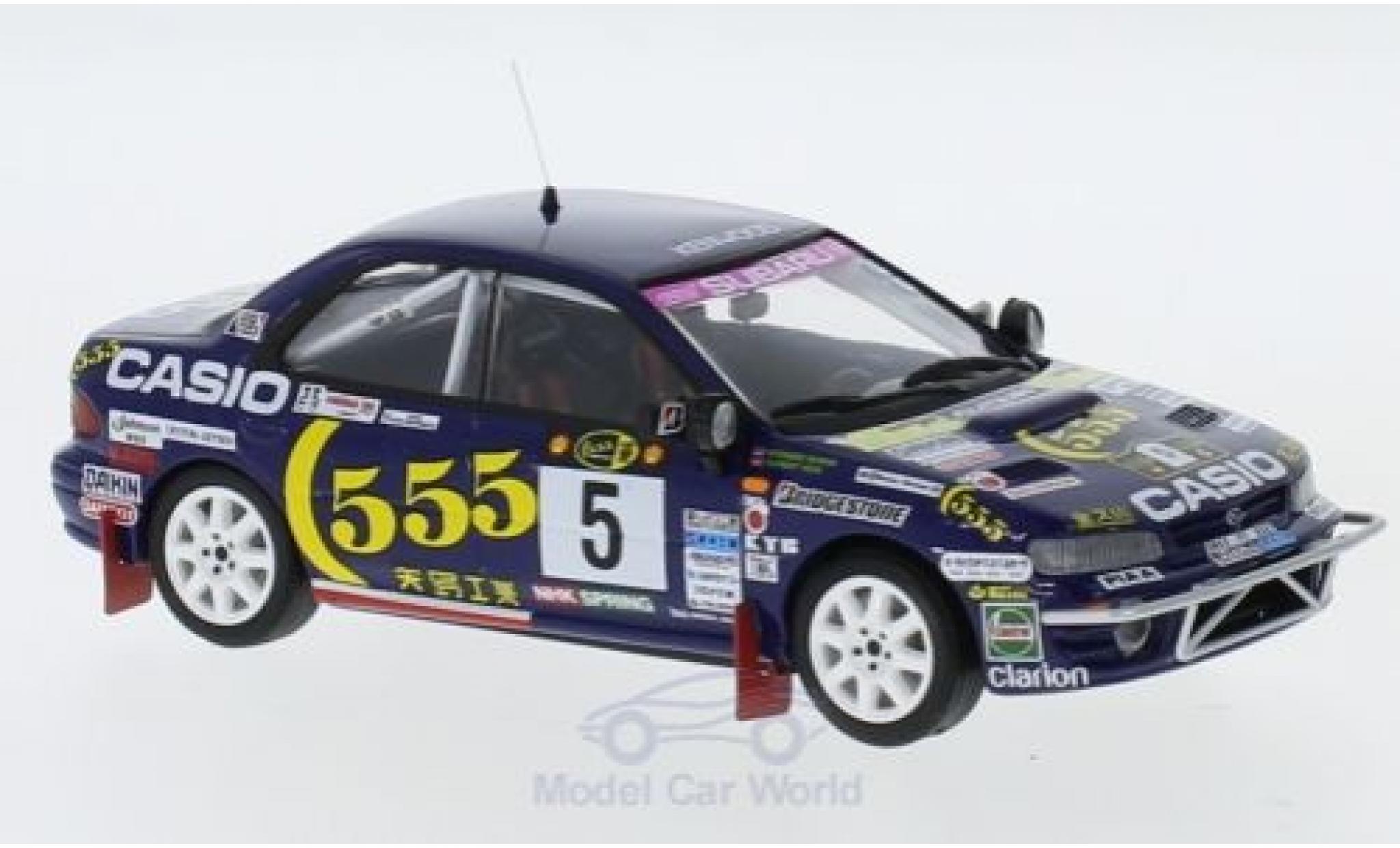 Subaru Impreza 1/43 Trofeu 4x4 Turbo No.5 555 Rally WM Safari Rally 1995 R.Burns/R.Reid diecast model cars