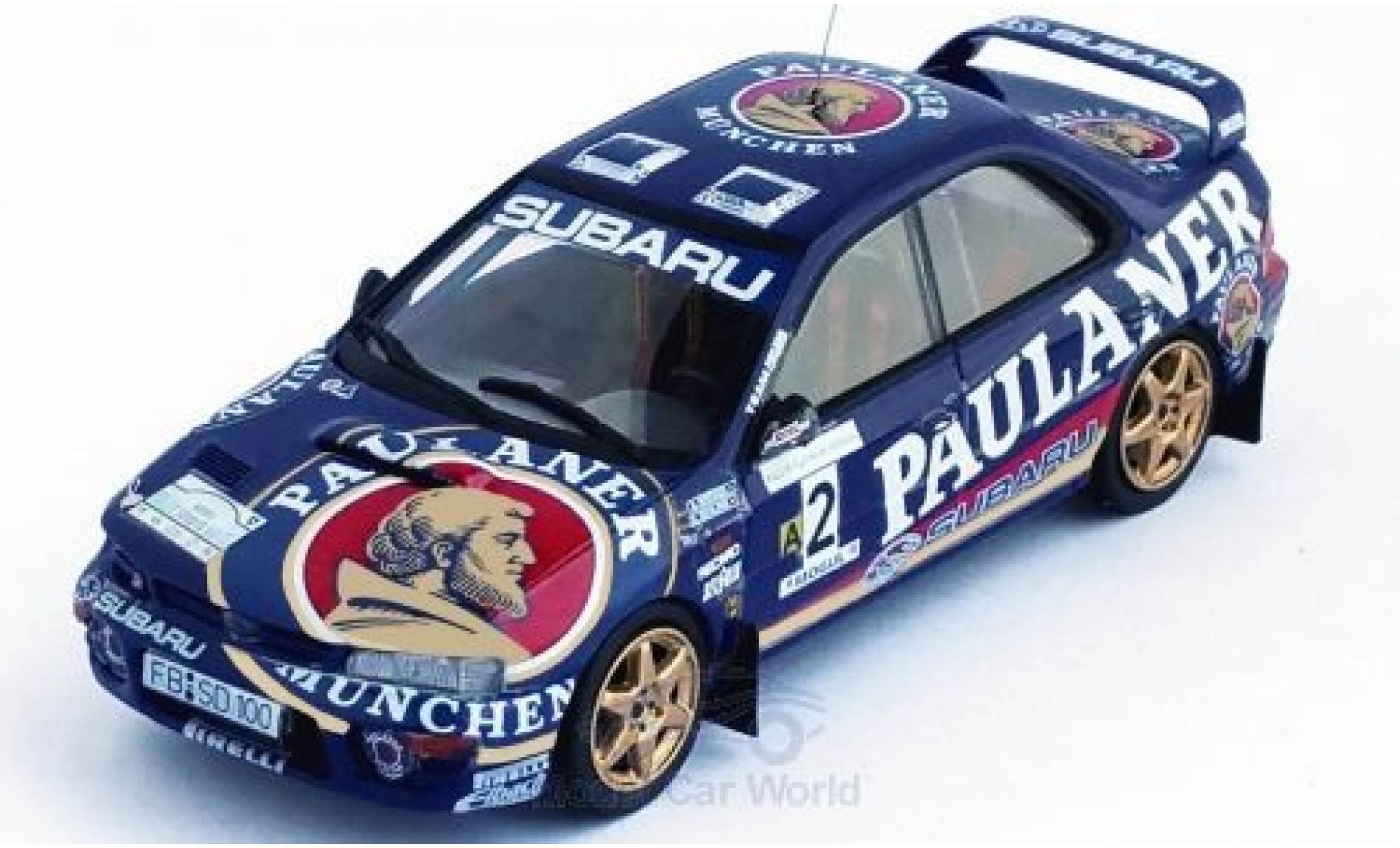 Subaru Impreza 1/43 Trofeu No.2 Paulaner Rally Sumava Klatovy 1997 A.Kremer/S.Behling diecast model cars