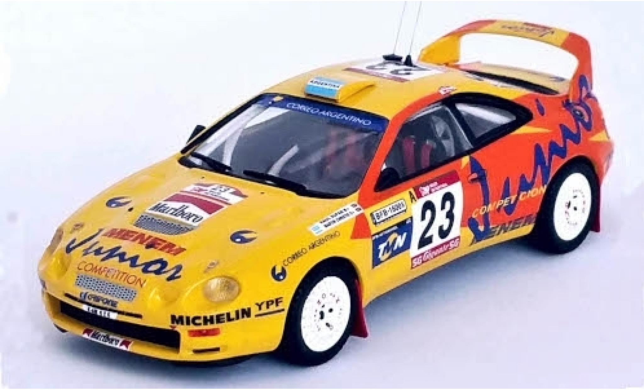 Toyota Celica 1/43 Trofeu GT Four No.23 Tomaz Auto Rally WM Rally Portugal 1997 R.Sufan/M.Christie diecast model cars