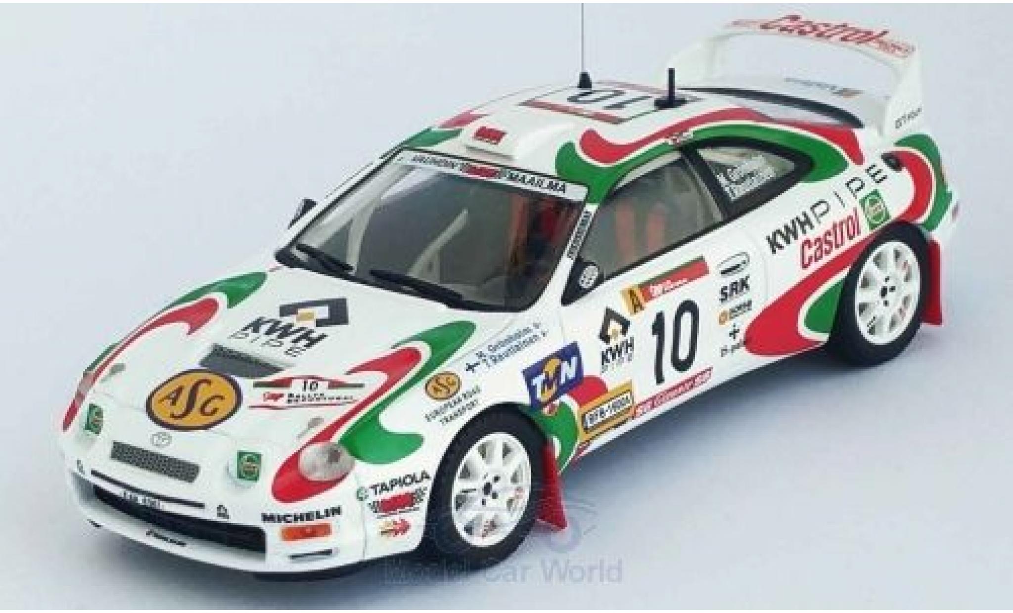 Toyota Celica 1/43 Trofeu (ST205) GT Four No.10 Rally WM Rally Portugal 1997 M.Gr&ouml;nholm/T.Rautiainen diecast model cars