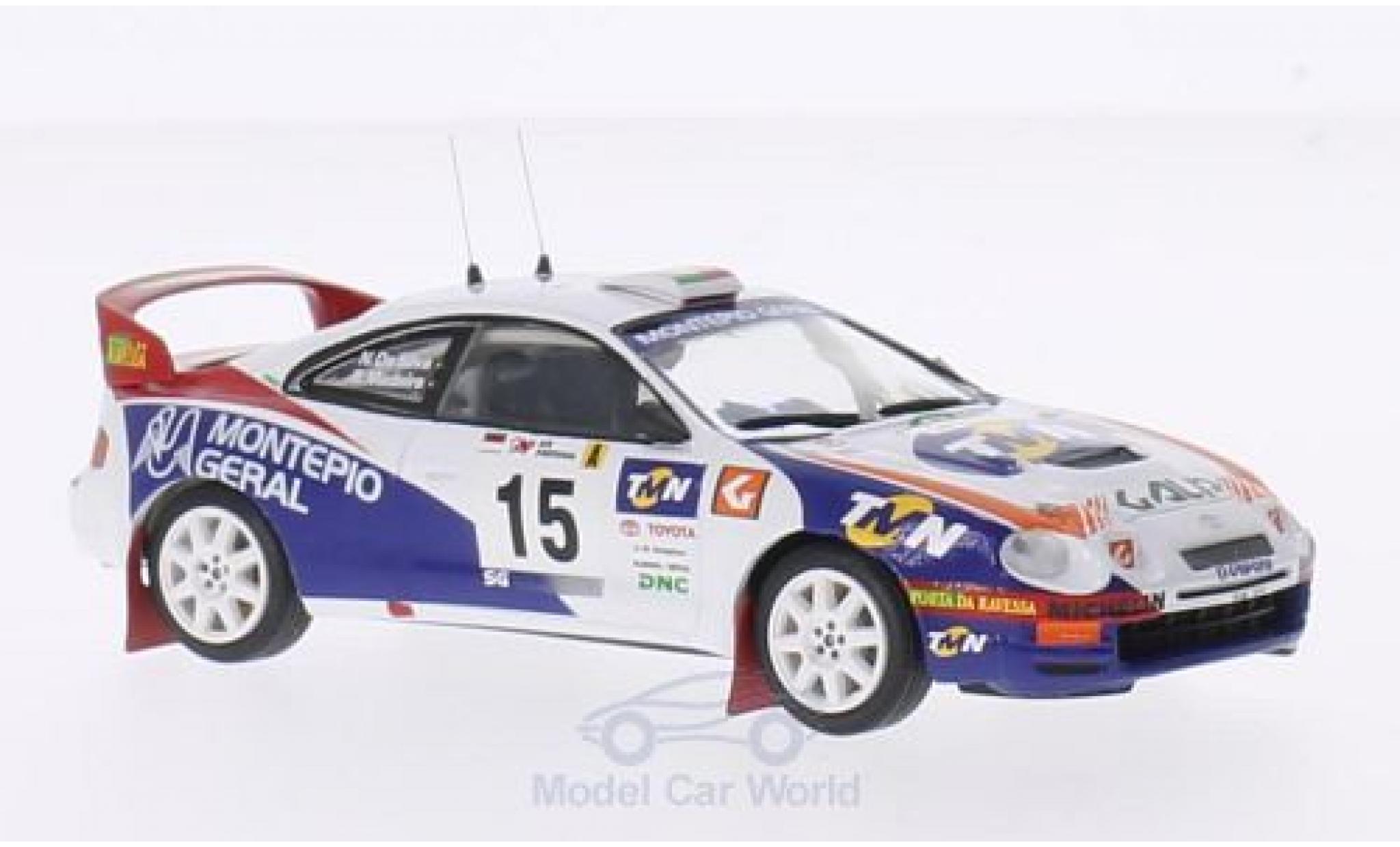 Toyota Celica 1/43 Trofeu ST205 No.15 Rally Portugal 1998 R.Madeira/N.R.Silva diecast model cars
