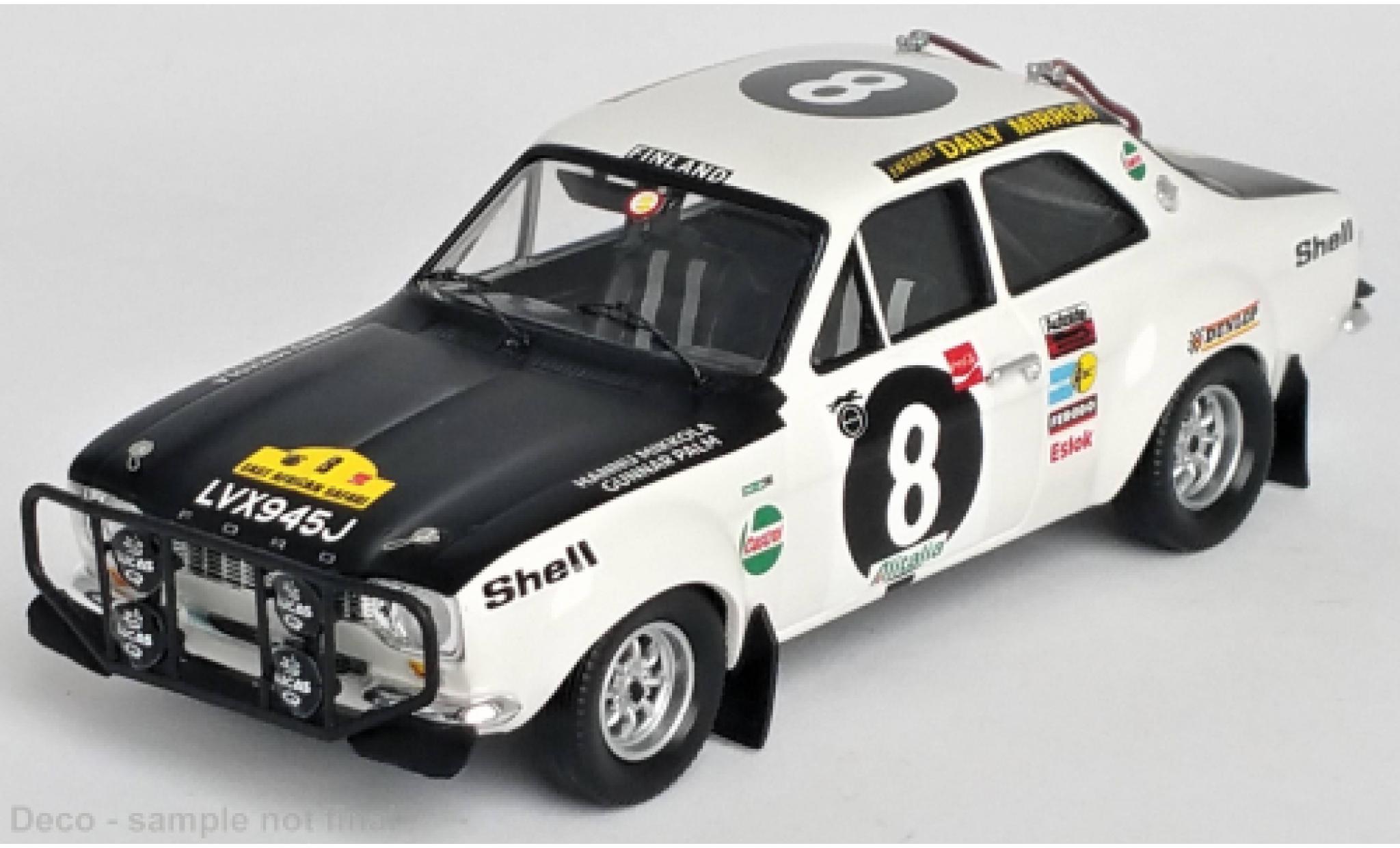 Ford Escort 1/43 Trofeu MK I No.8 Safari Rally 1971 diecast model cars