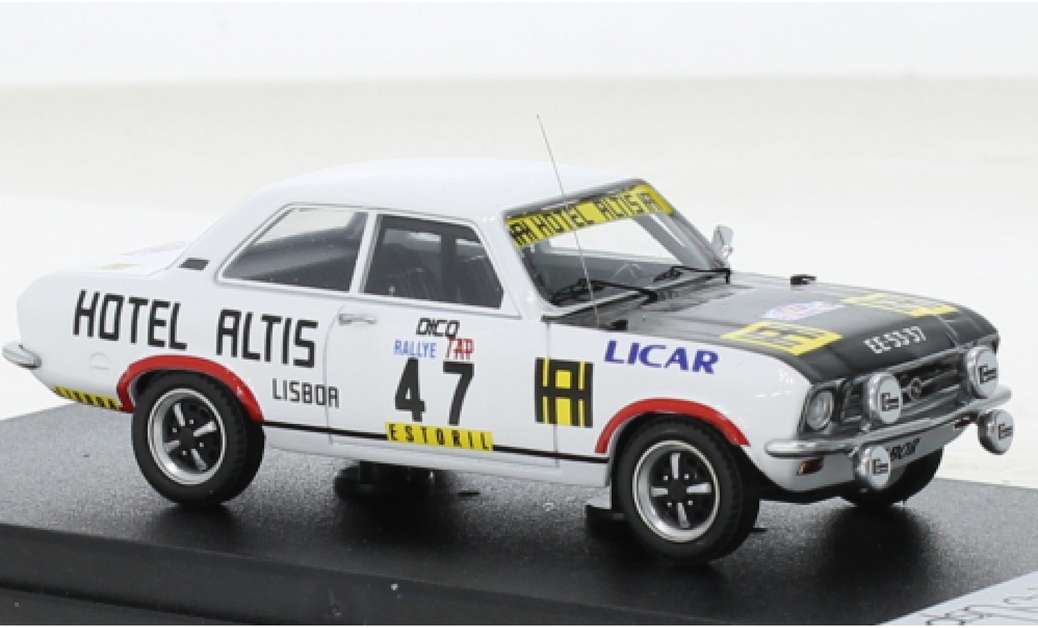 Opel Ascona 1/43 Trofeu A No.47 Rally WM Rally Portugal 1974 diecast model cars
