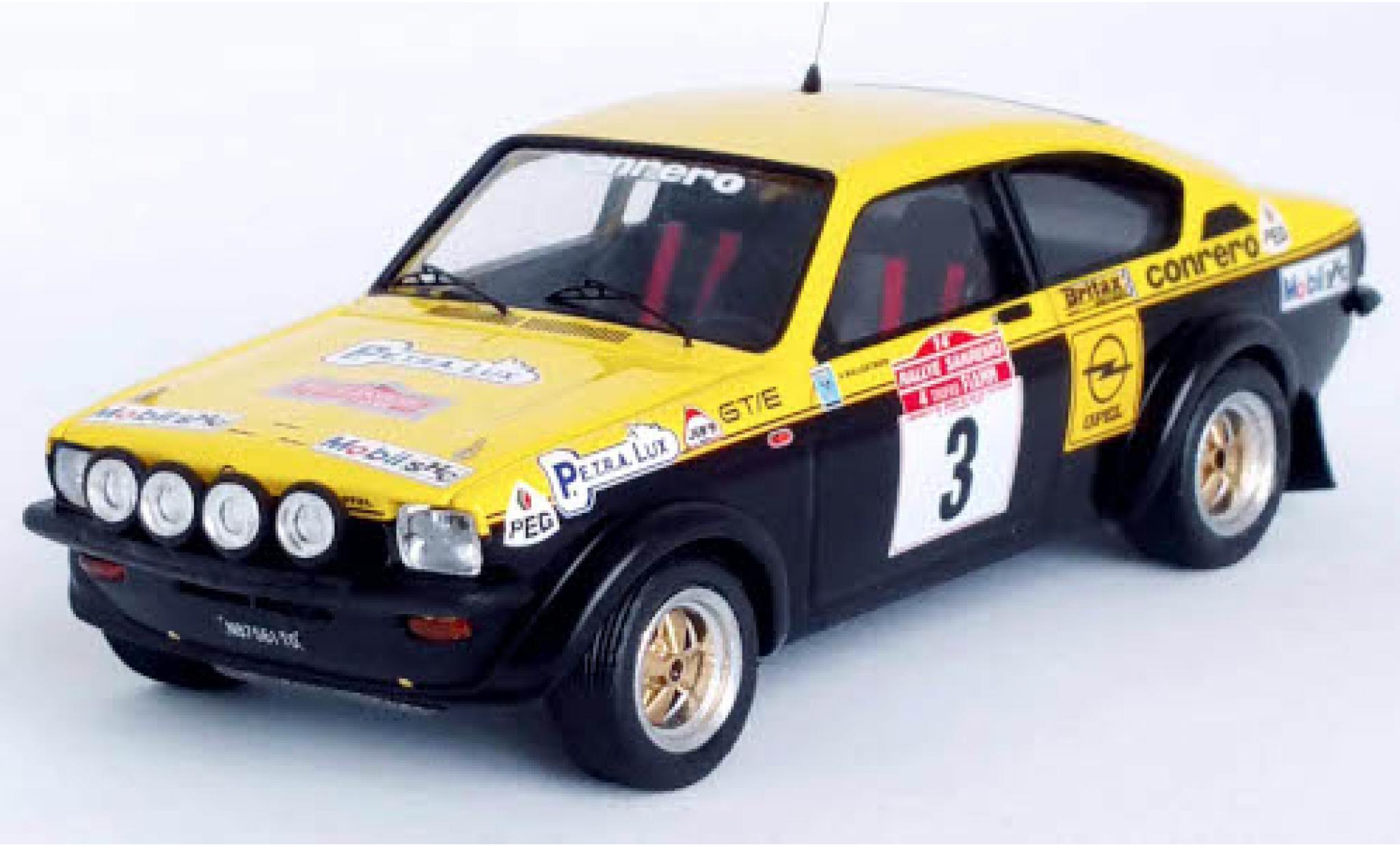 Opel Kadett 1/43 Trofeu C GT/E No.3 Rally WM Rally San Remo 1976 diecast model cars