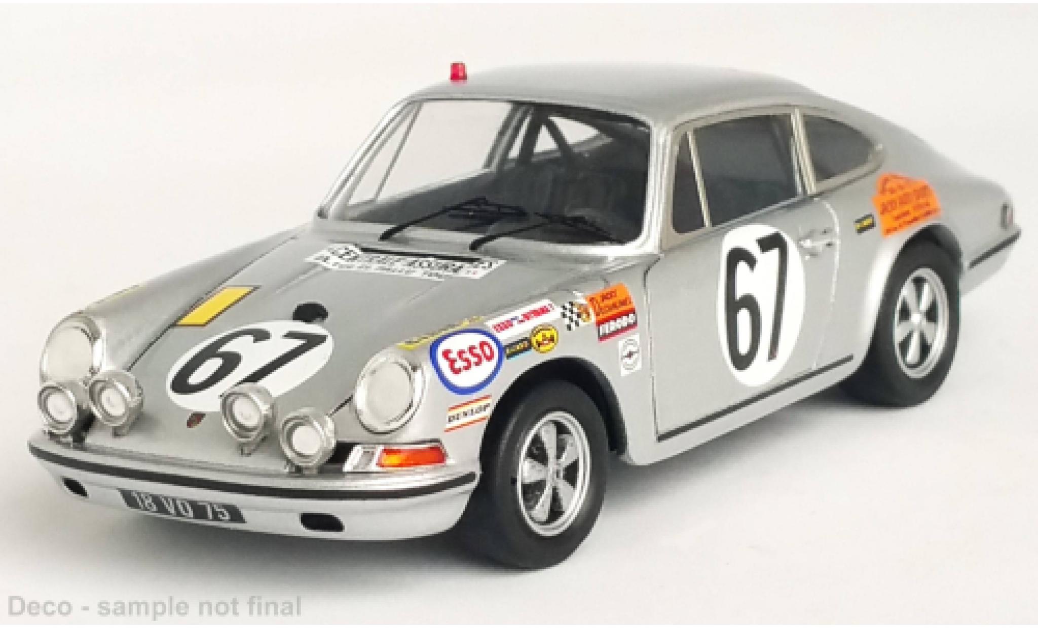 Porsche 911 1/43 Trofeu S No.67 24h Le Mans 1969 diecast model cars