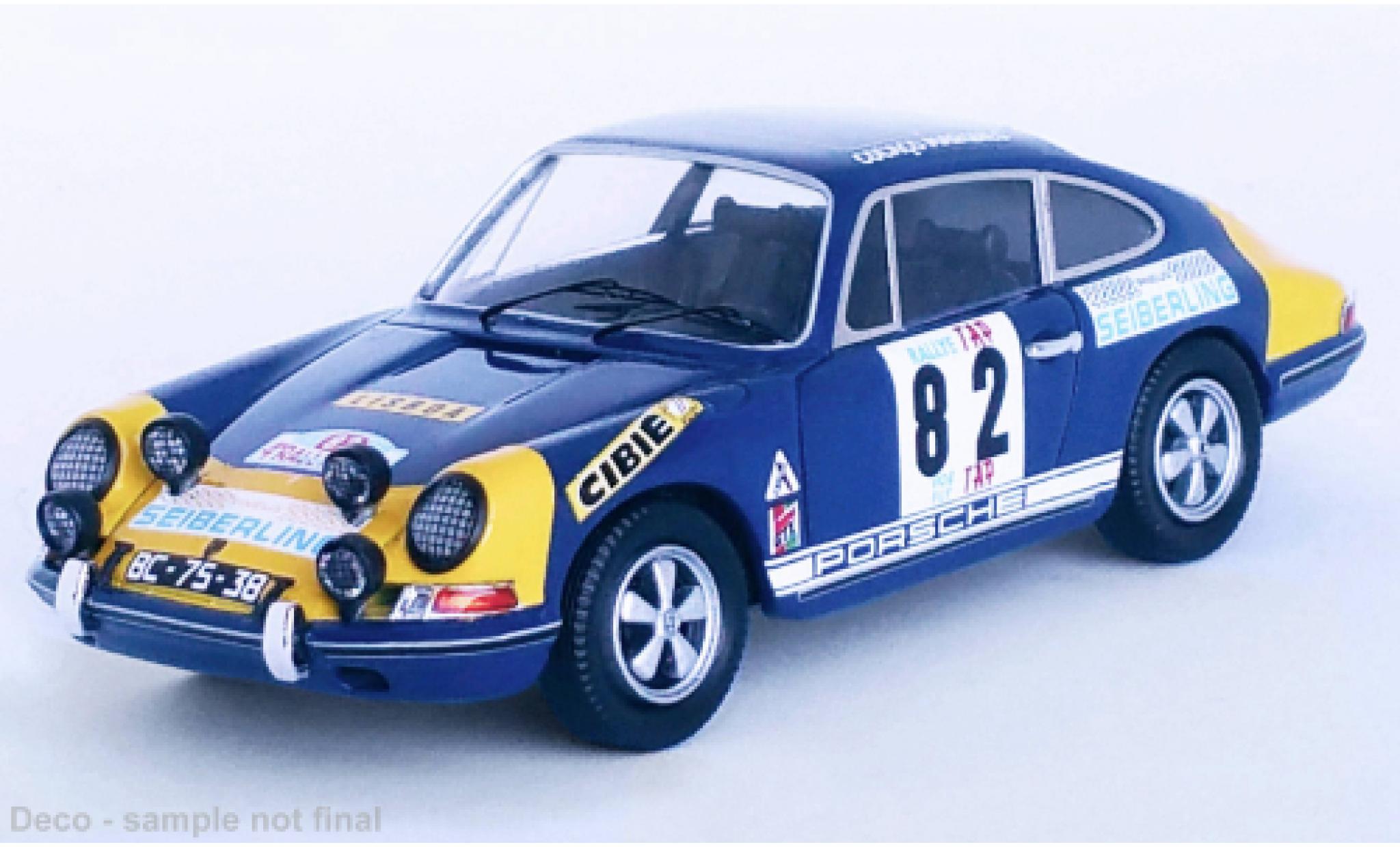 Porsche 911 1/43 Trofeu S No.82 Rally Portugal 1970 diecast model cars