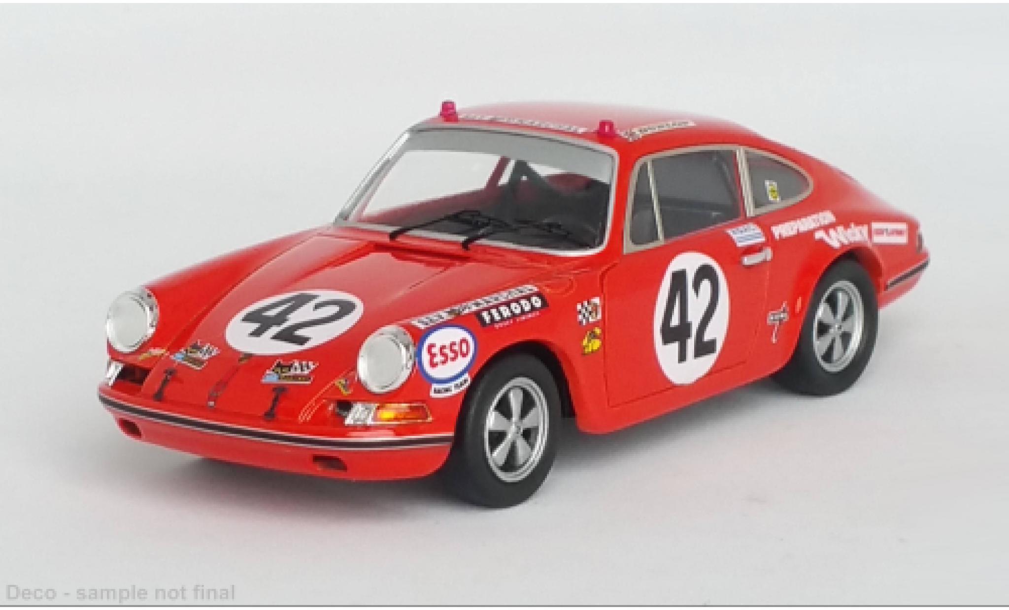 Porsche 911 1/43 Trofeu T No.42 24h Le Mans 1970 diecast model cars