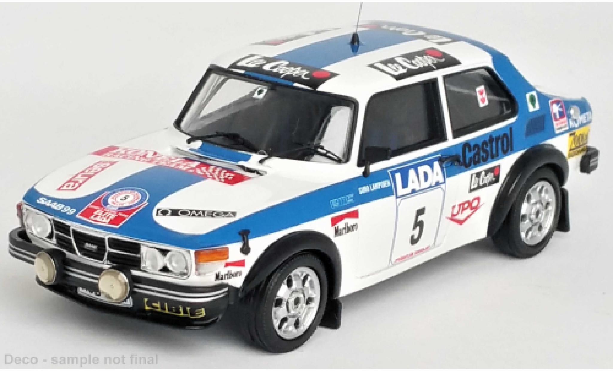 Saab 99 1/43 Trofeu No.5 Rally WM 1000 Lakes Rally 1977 diecast model cars