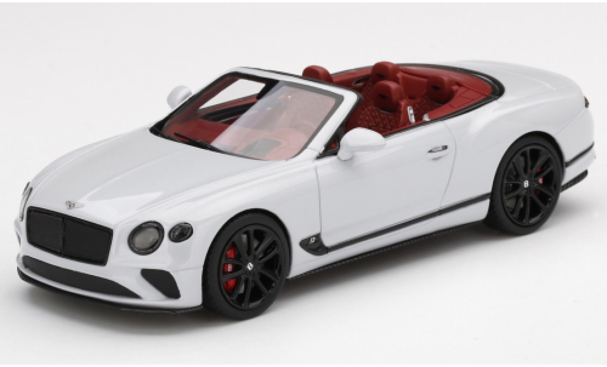 Bentley Continental 1/43 TrueScale Miniatures GTC white diecast model cars