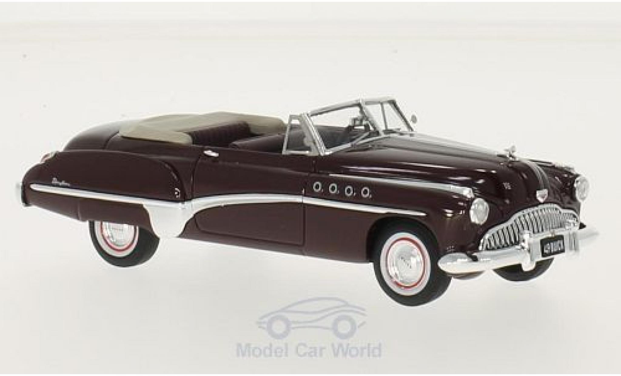 Buick Roadmaster 1/43 TrueScale Miniatures Convertible red 1949 diecast model cars