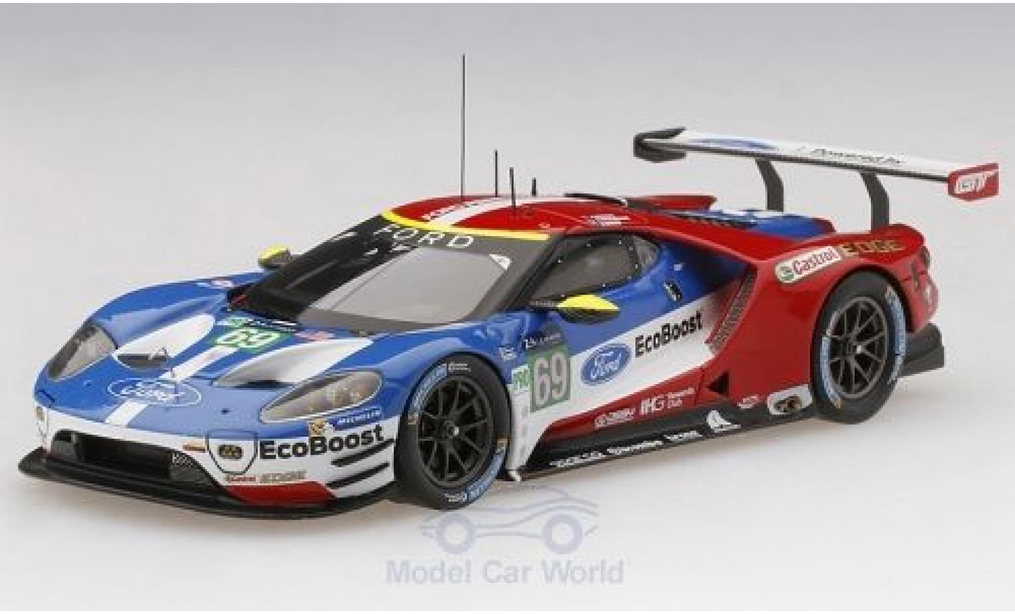 Ford GT 1/43 TrueScale Miniatures No.69 Chip Ganassi Team USA 24h Le Mans 2017 R.Briscoe/S.Dixon/R.Westbrook diecast model cars