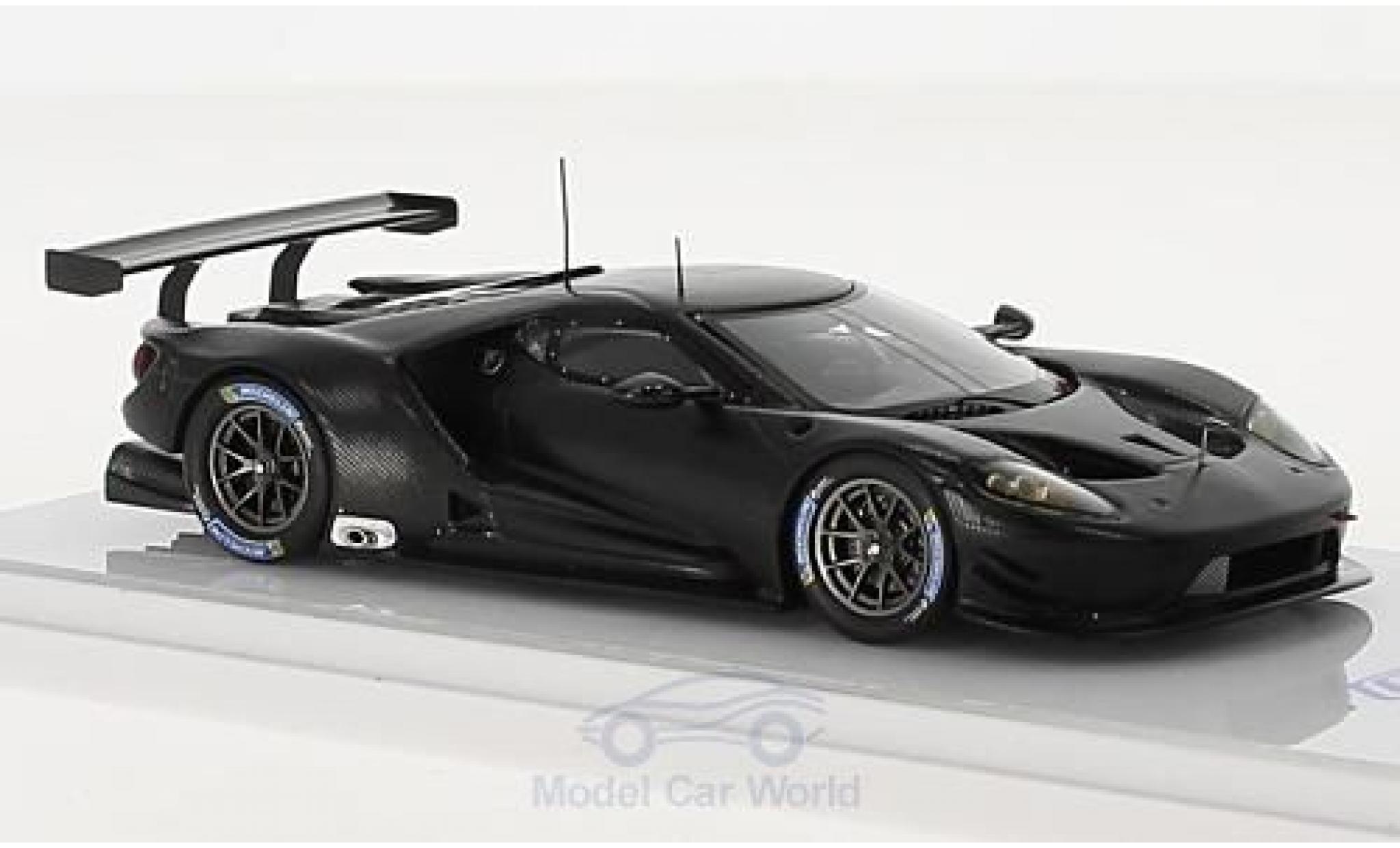 Ford GT 1/43 TrueScale Miniatures black 2016 E Test Car diecast model cars