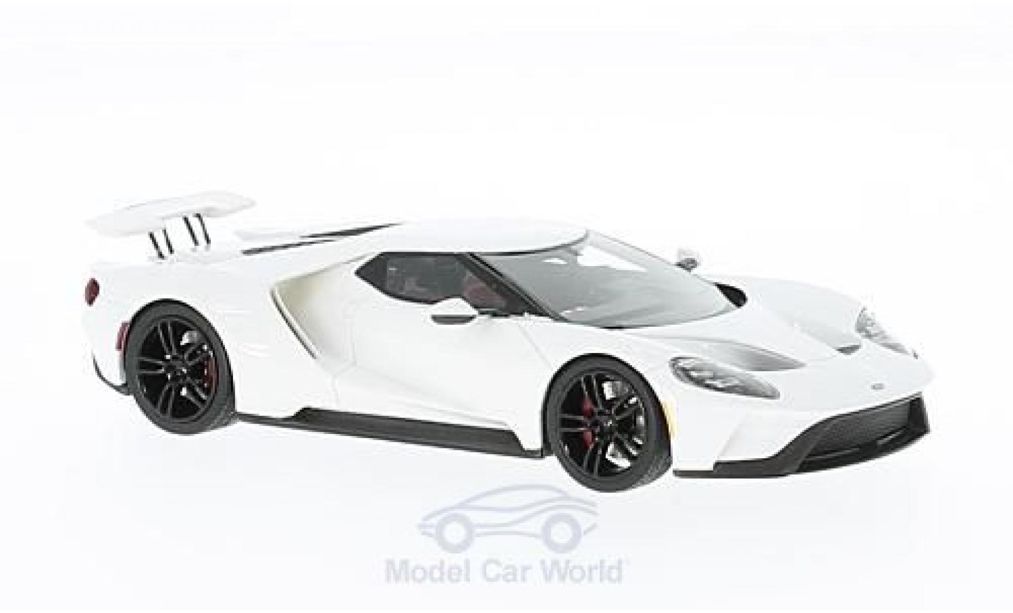 Ford GT 1/43 TrueScale Miniatures white North American International Auto Show diecast model cars