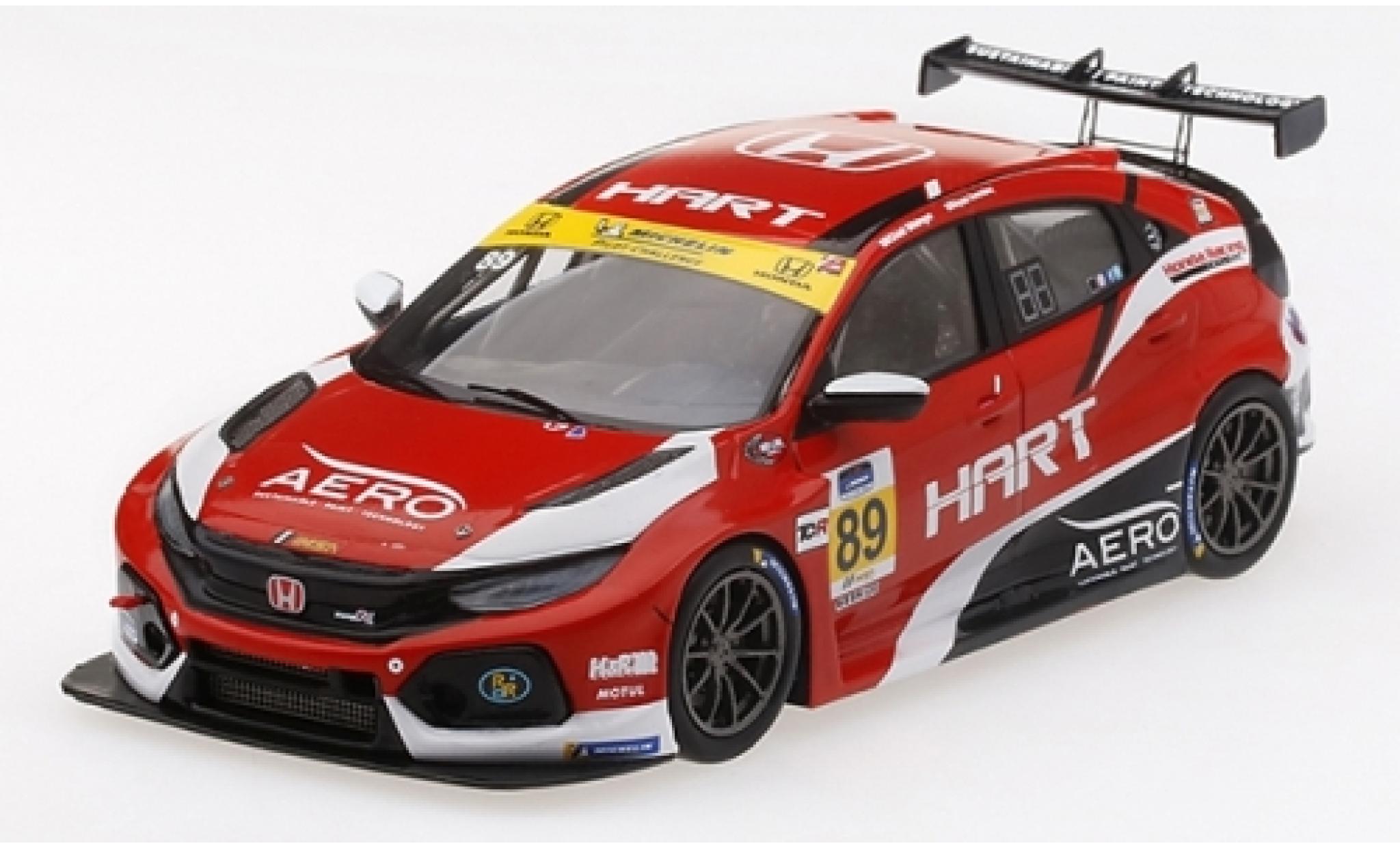 Honda Civic 1/43 TrueScale Miniatures Type R TCR No.89 HART TCR International Series 24h Daytona 2019 C.Gilsinger/R.Eversley diecast model cars