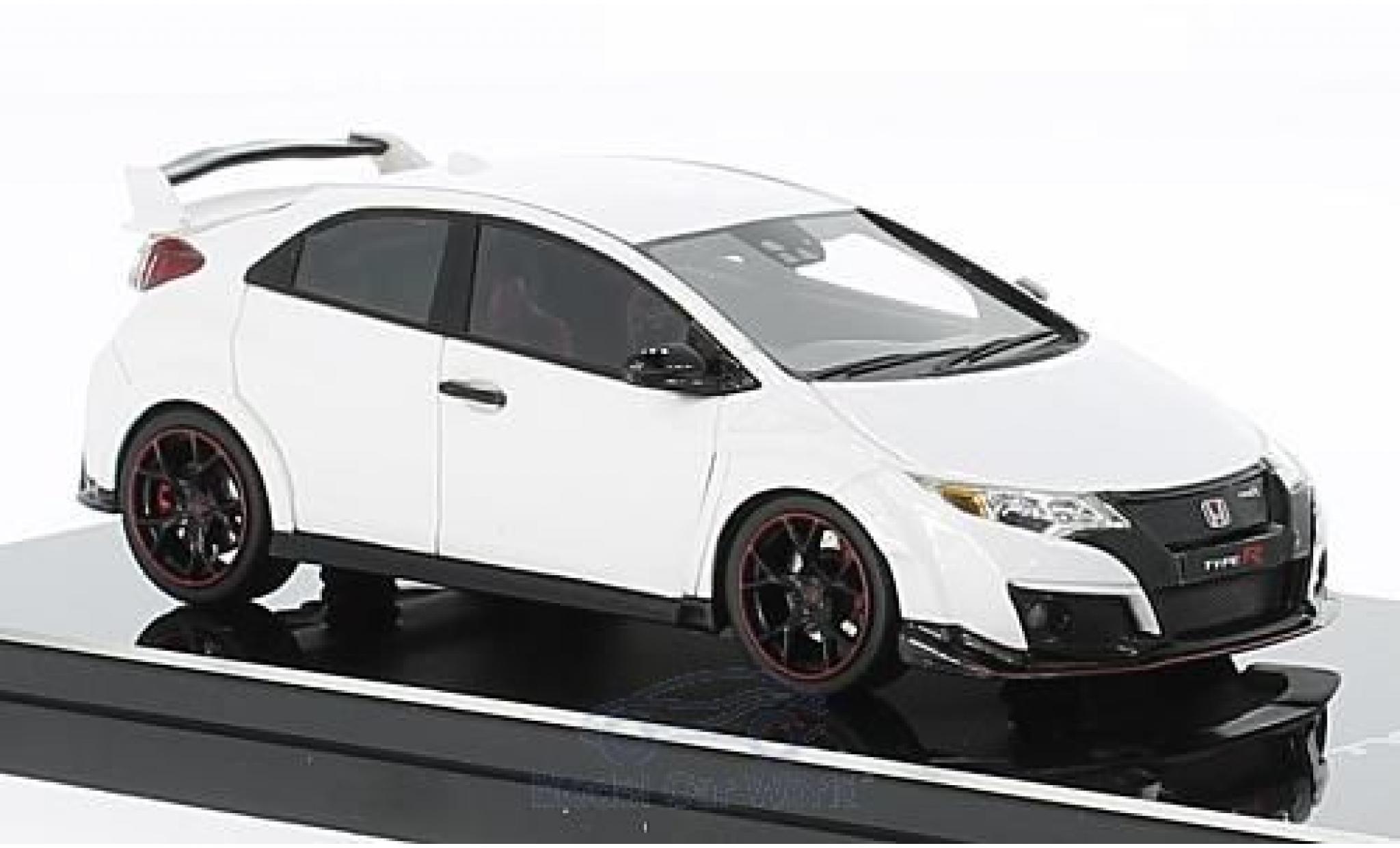 Honda Civic Type R 1/43 TrueScale Miniatures Type R white RHD 2015 diecast model cars