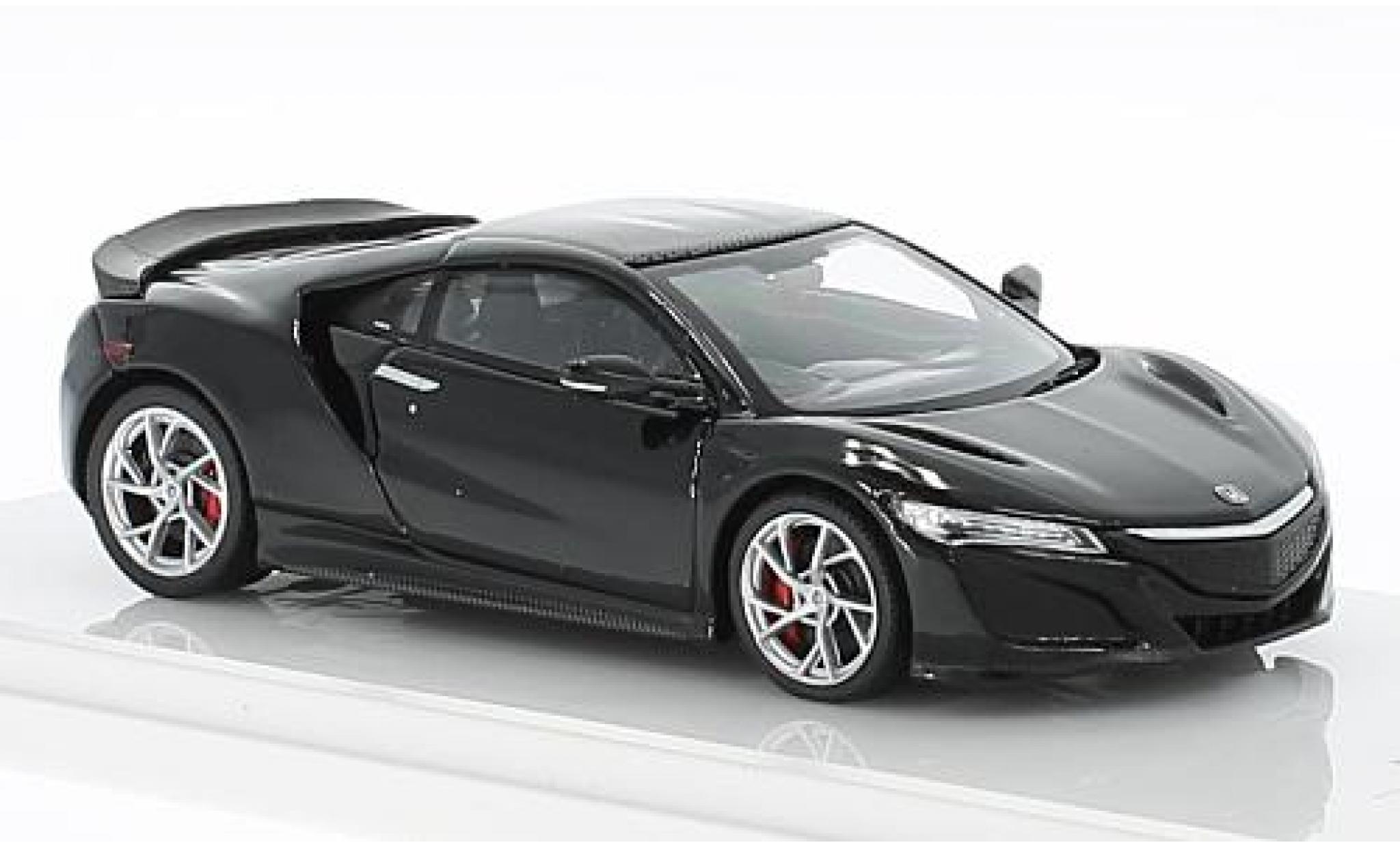 Honda NSX 1/43 TrueScale Miniatures black RHD 2017 diecast model cars