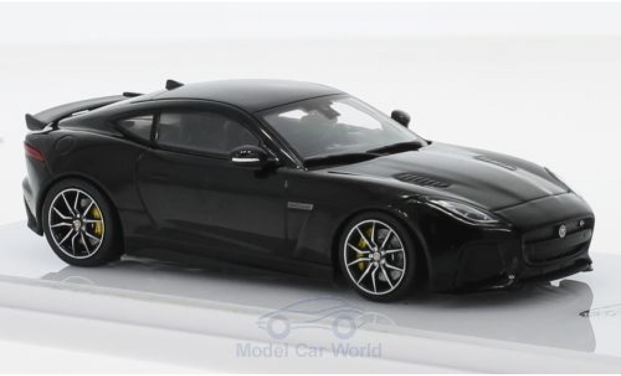 Jaguar F-Type 1/43 TrueScale Miniatures SVR AWD black diecast model cars