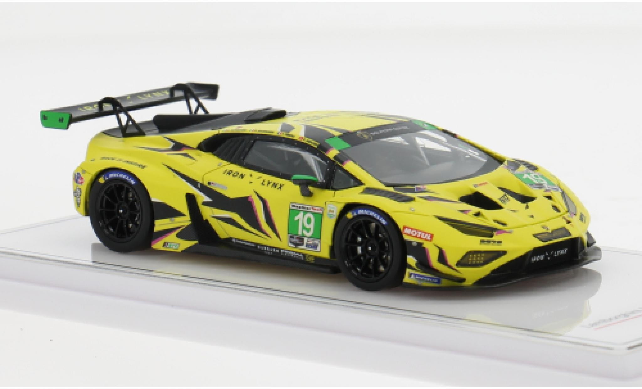 Lamborghini Huracan 1/43 TrueScale Miniatures GT3 Evo2 No.19 Iron Lynx IMSA 24h Daytona 2023 1:43 diecast model cars