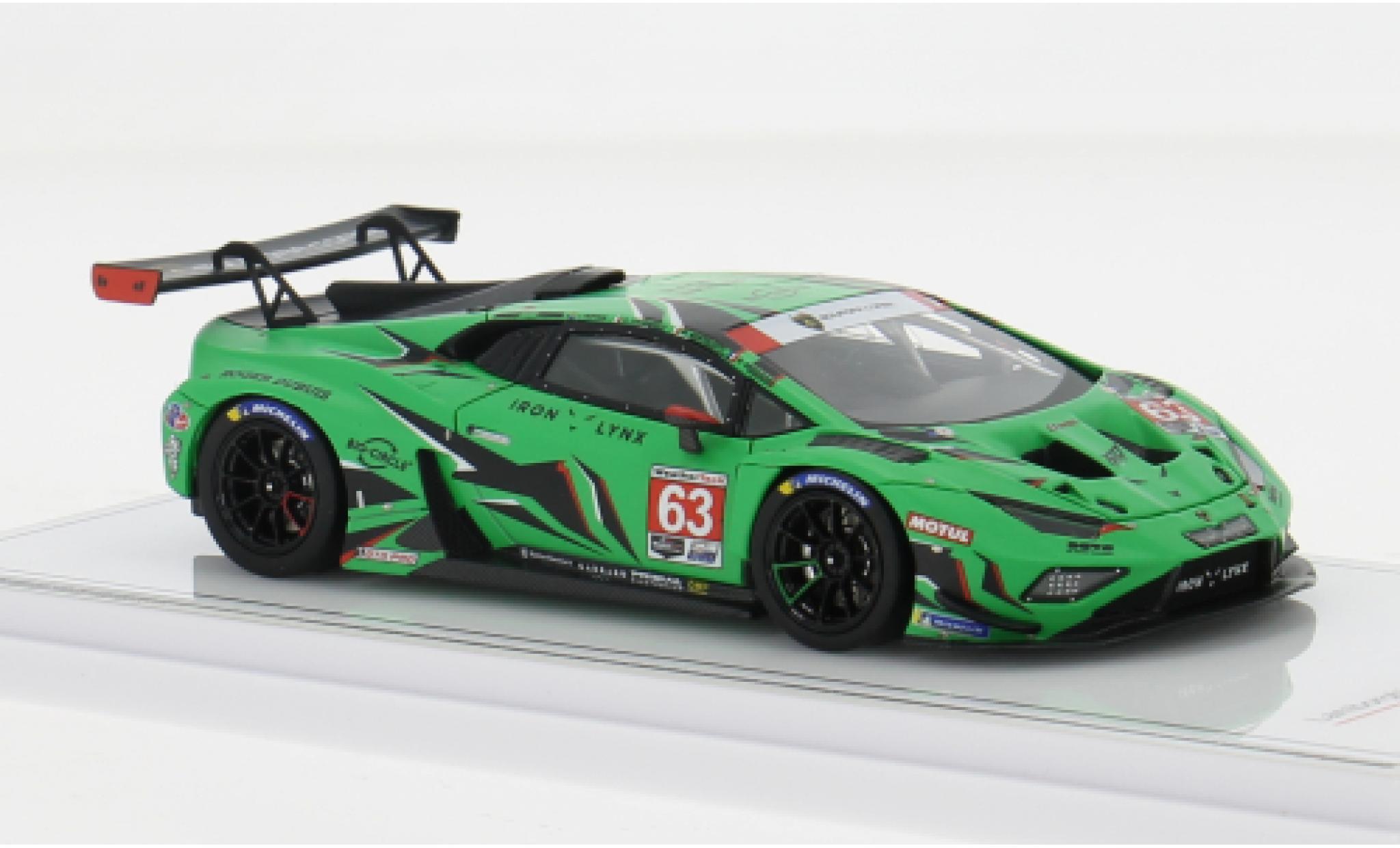 Lamborghini Huracan 1/43 TrueScale Miniatures GT3 Evo2 No.63 Iron Lynx IMSA 24h Daytona 2023 1:43 diecast model cars