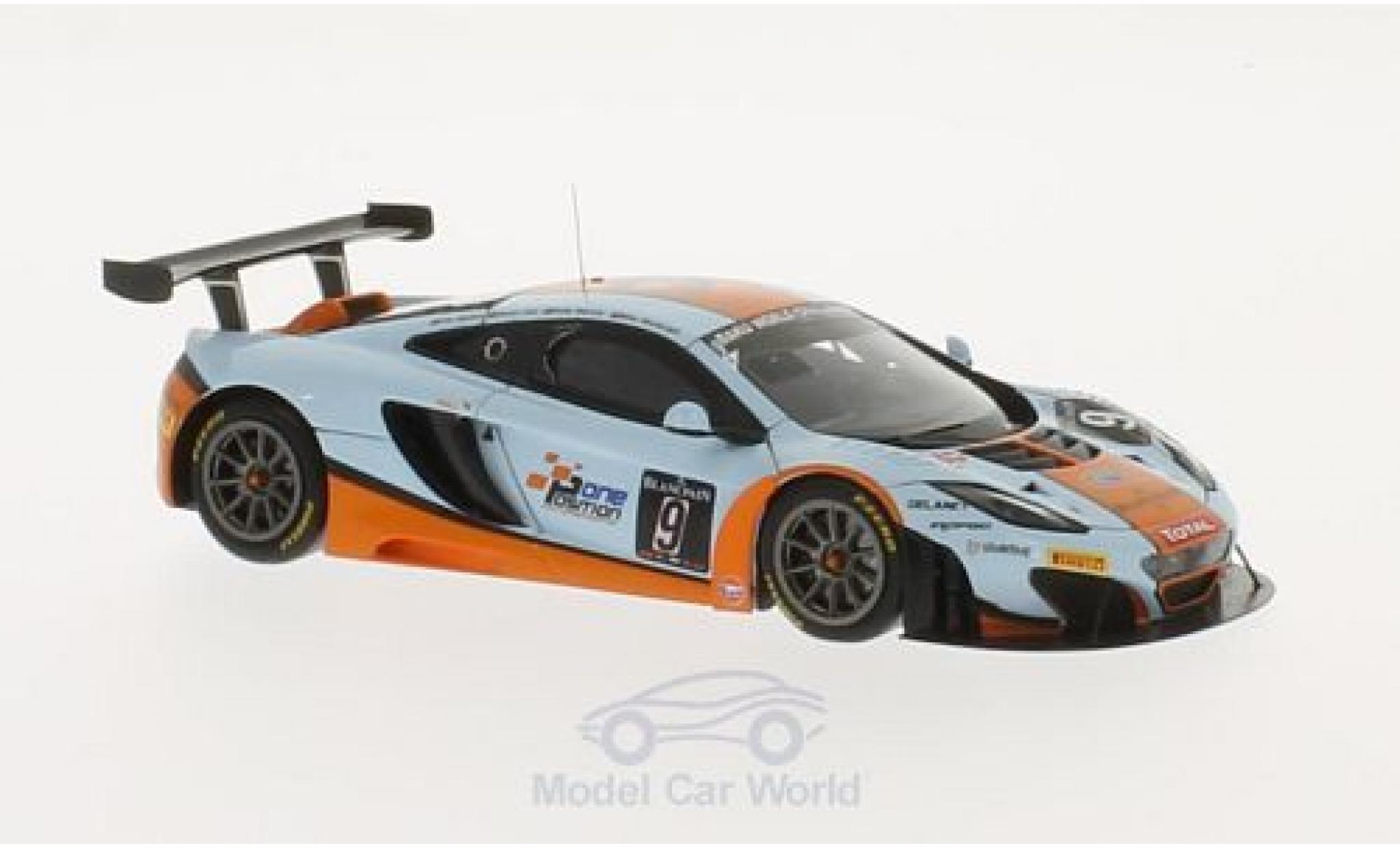 McLaren MP4-12C 1/43 TrueScale Miniatures GT3 No.9 Gulf Racing 24h Spa 2013 M.Wainwright/A.Meyrick/S.Hall diecast model cars