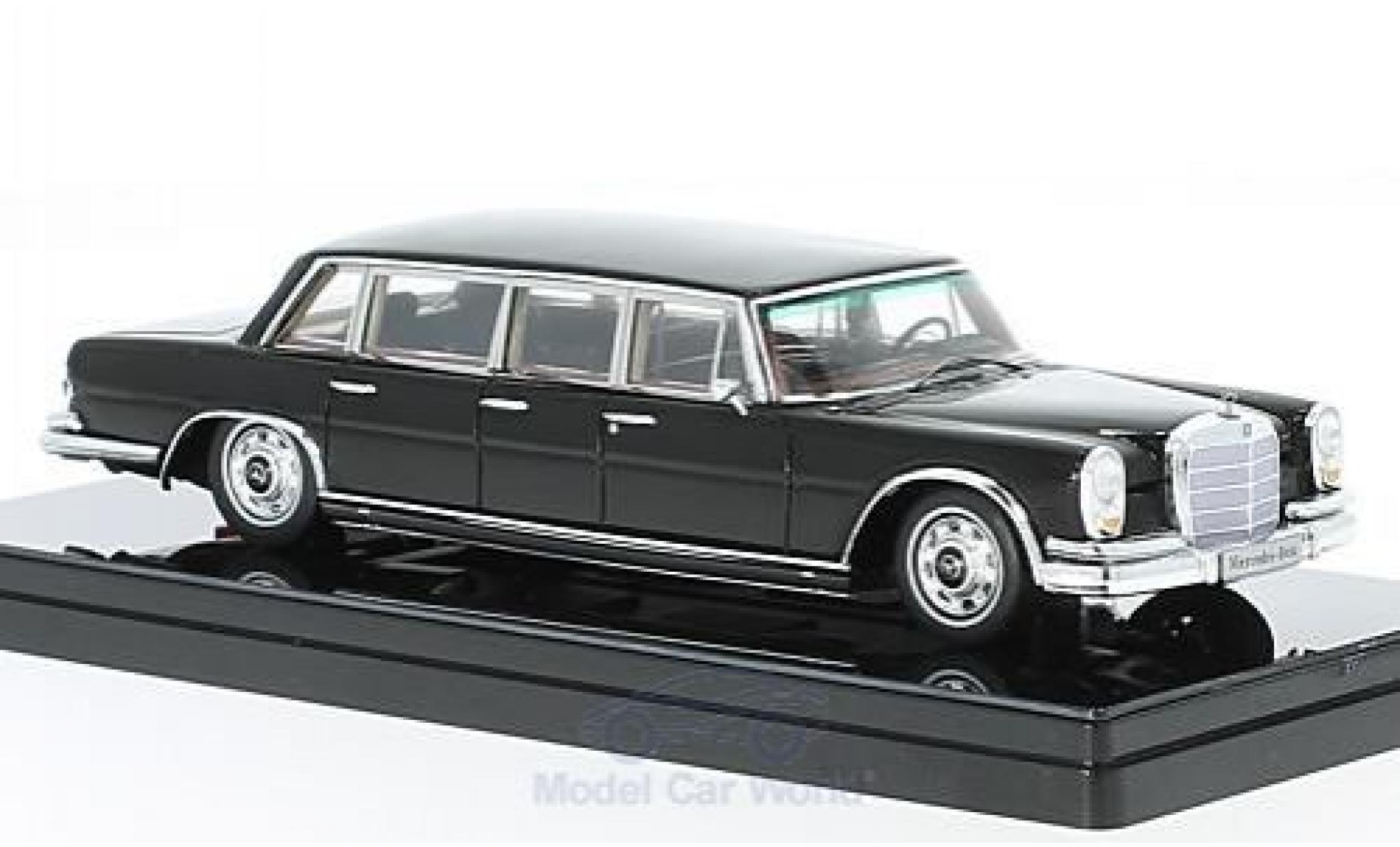 Mercedes 600 1/43 TrueScale Miniatures Pullman black 1964 6-door diecast model cars