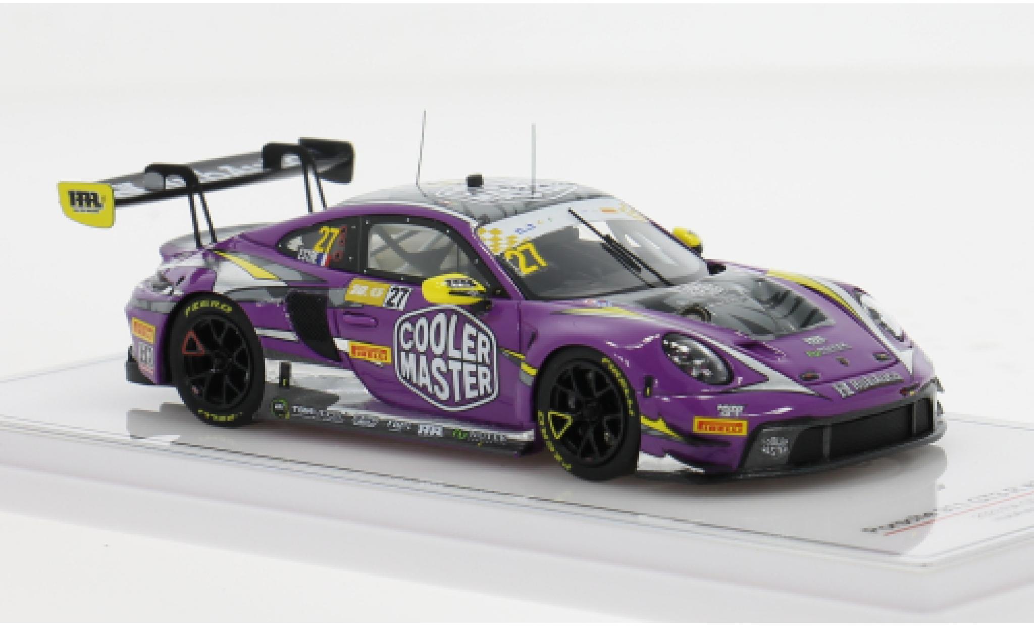 Porsche 992 GT3 R 1/43 TrueScale Miniatures 911  No.27 Hubauto Racing FIA GT World Cup Macau 2023 1:43 diecast model cars