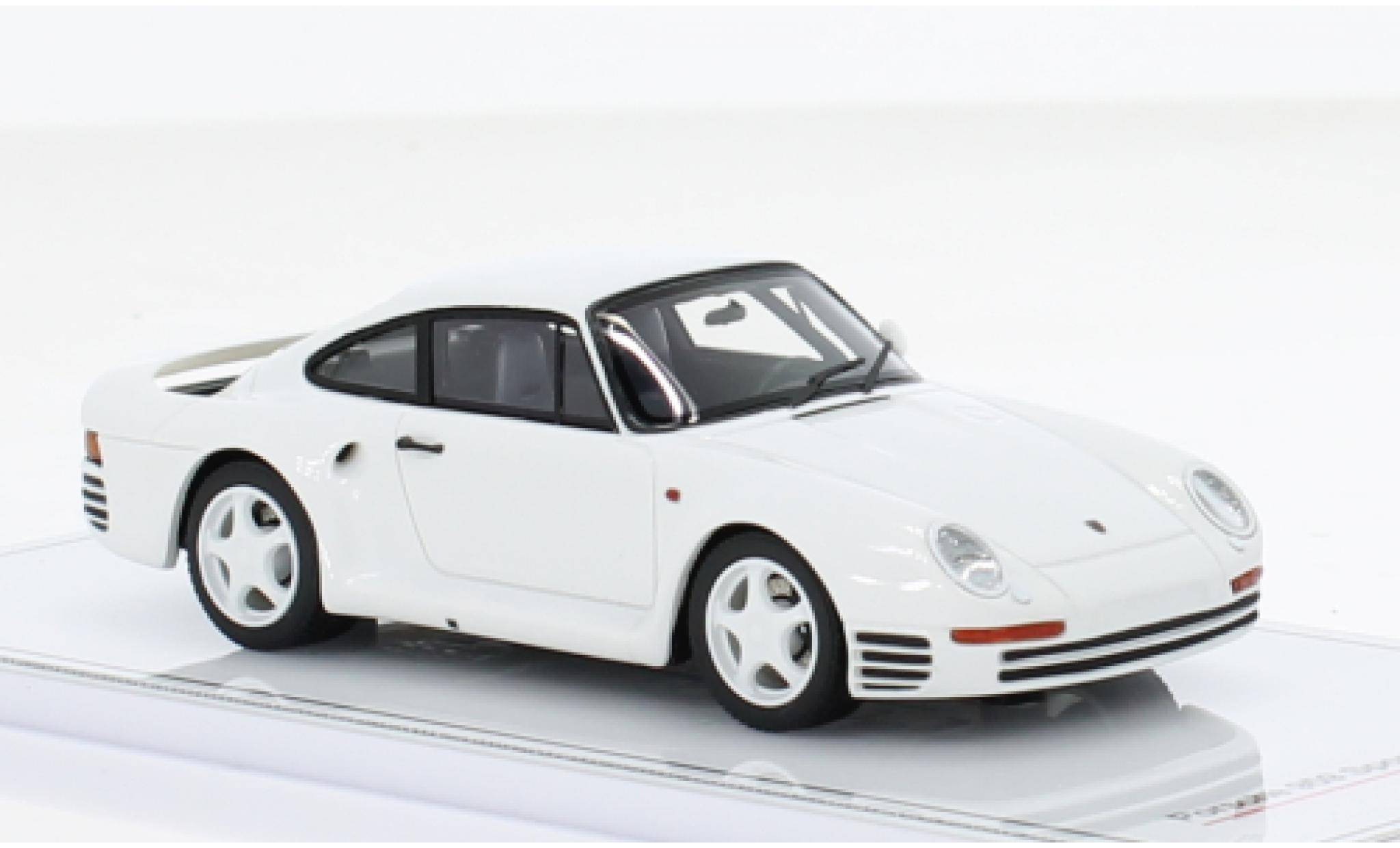 Porsche 959 1/43 TrueScale Miniatures white 1:43 diecast model cars