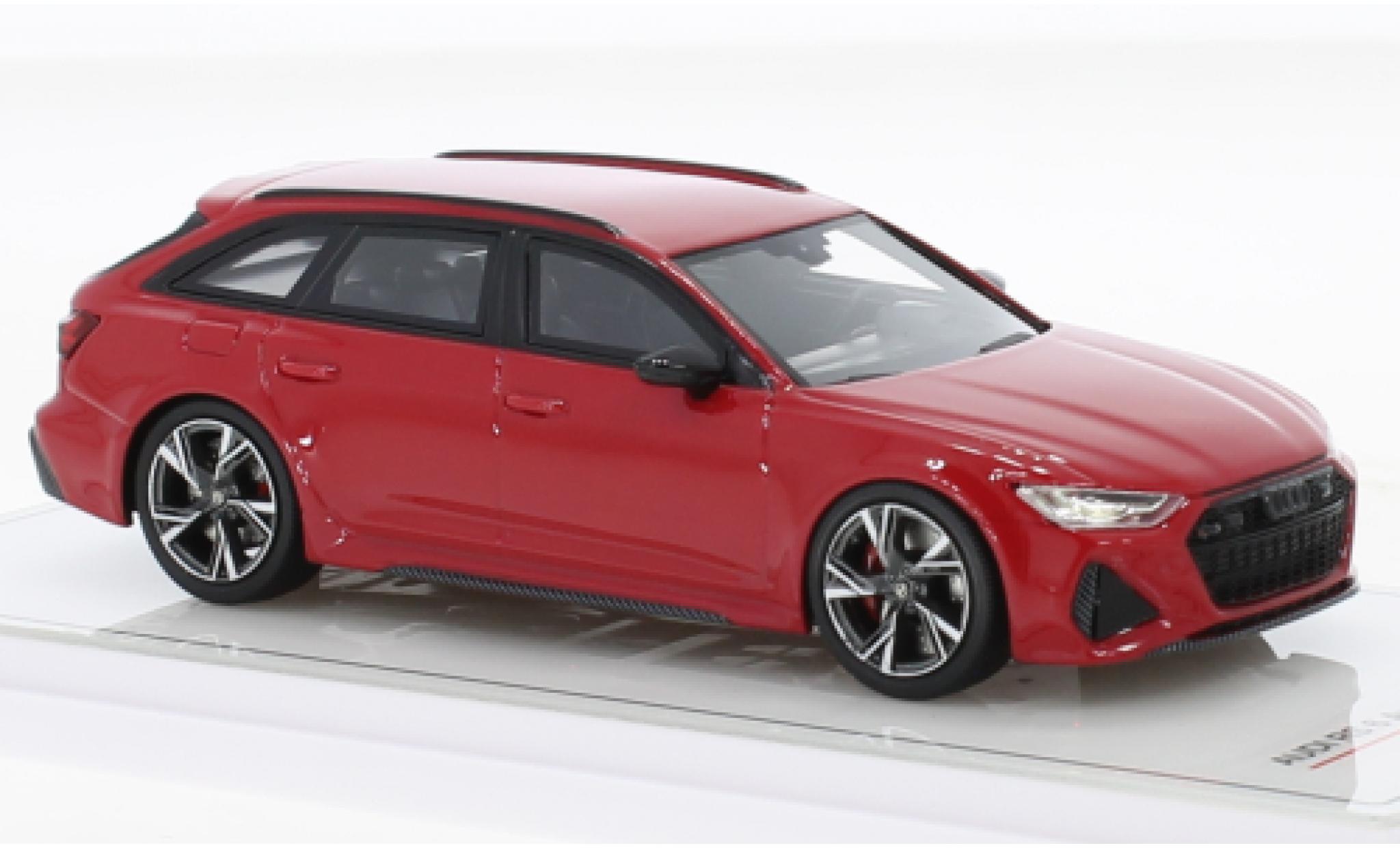 Audi RS6 1/43 TrueScale Miniatures Avant red diecast model cars