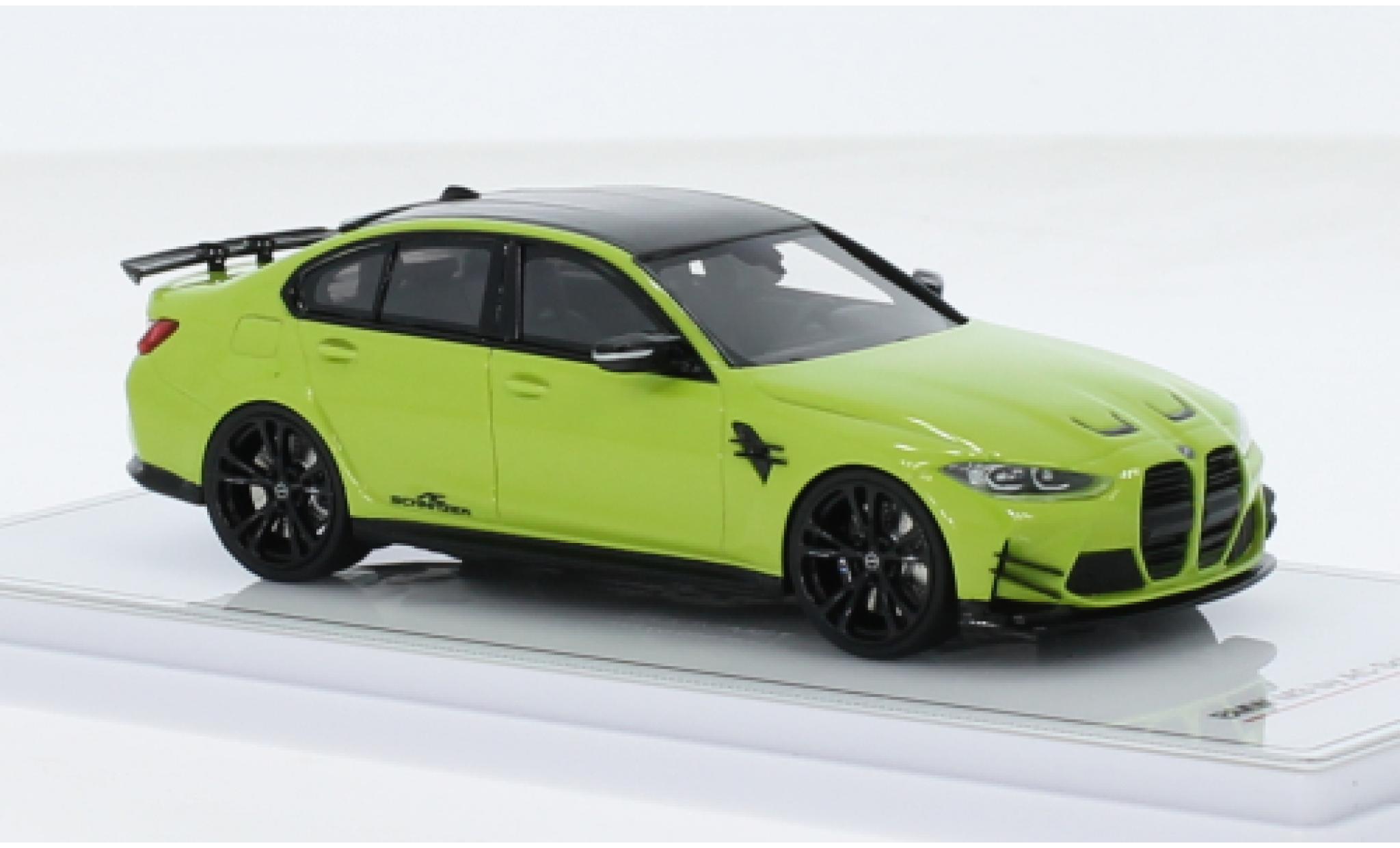 Bmw M3 1/43 TrueScale Miniatures Competition (G80) AC Schnitzer la chaux diecast model cars