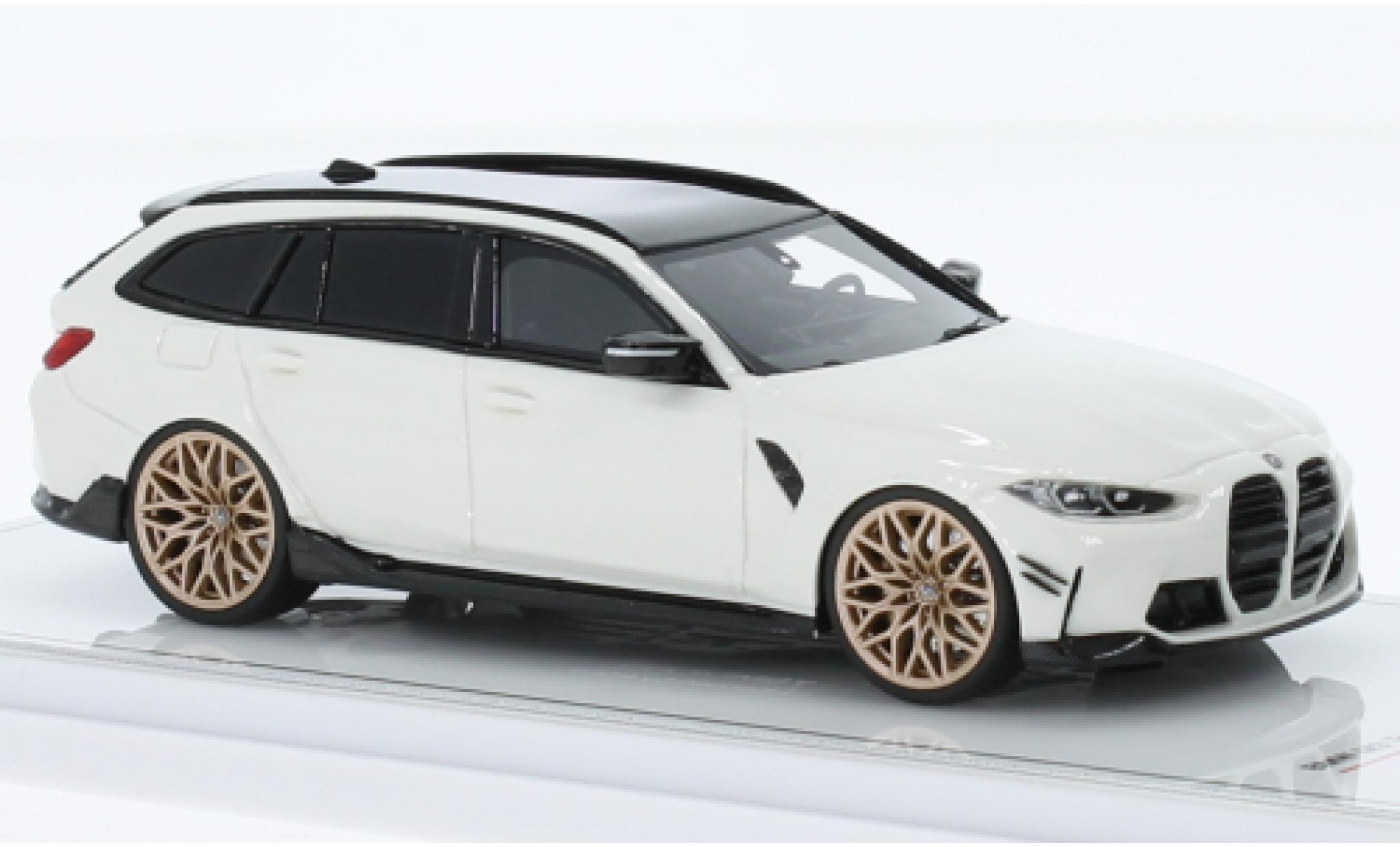Bmw M3 1/43 TrueScale Miniatures M-Performance Touring (G81) white/black diecast model cars