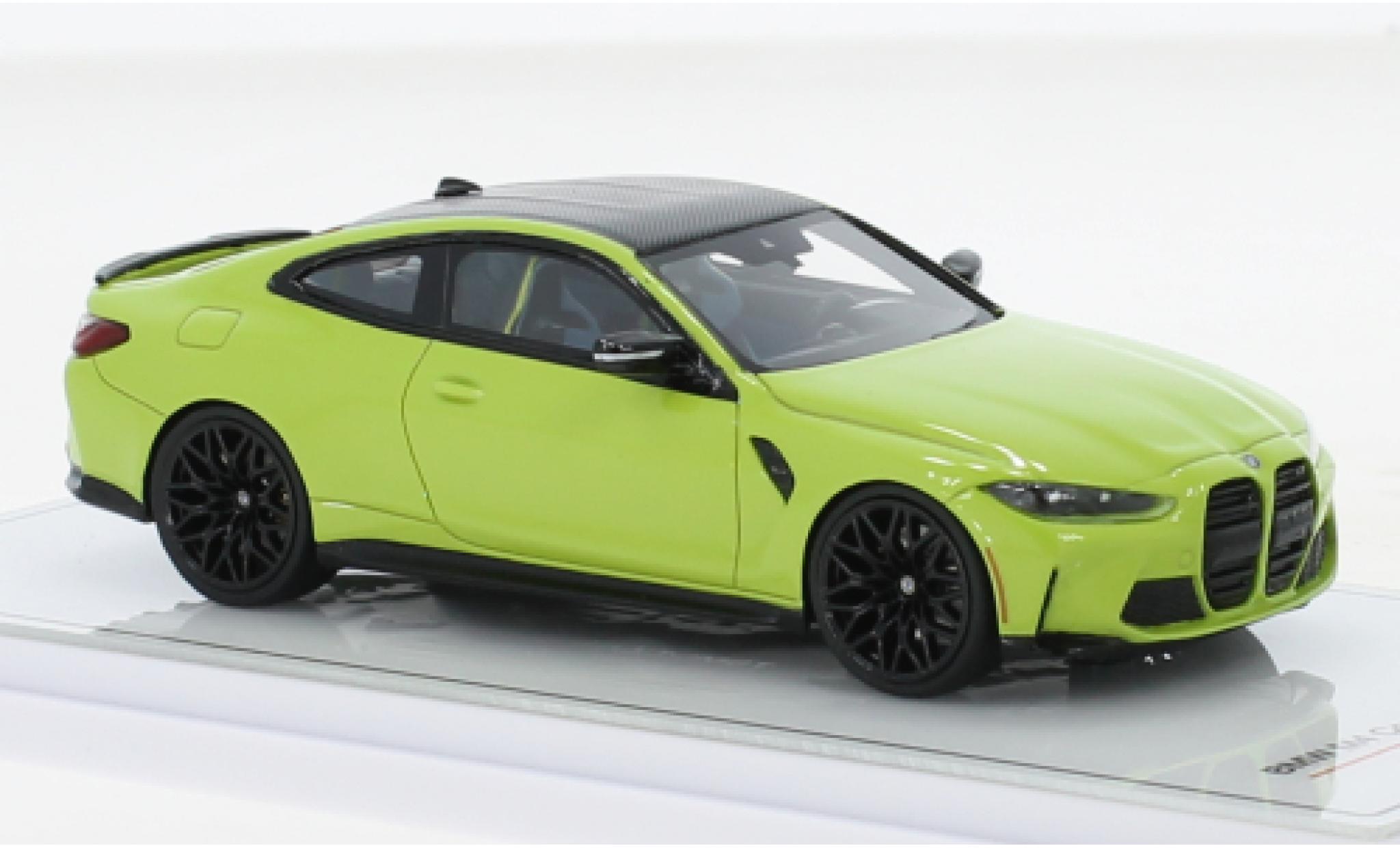 Bmw M4 1/43 TrueScale Miniatures Competition (G82) green 2021 diecast model cars
